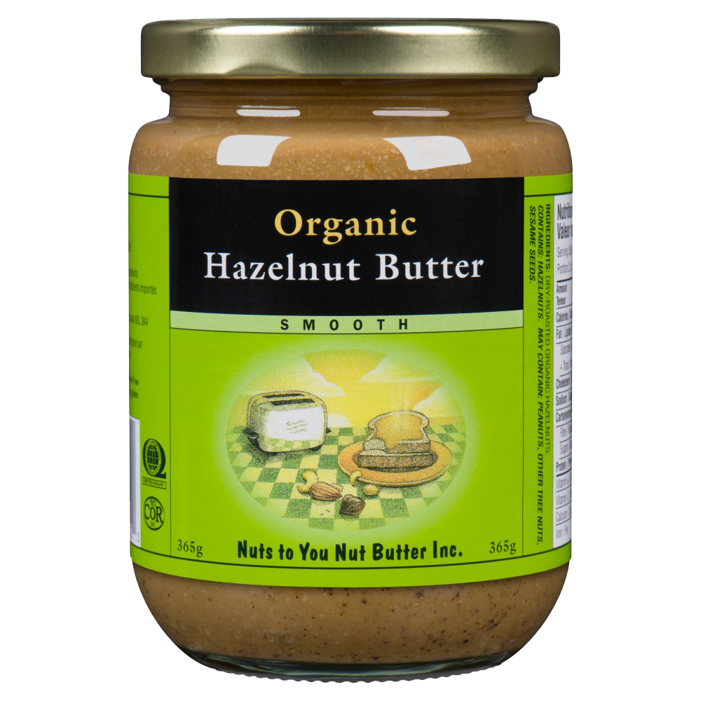 Beurre de noisettes biologiques crémeux — Nuts to You Nut Butter