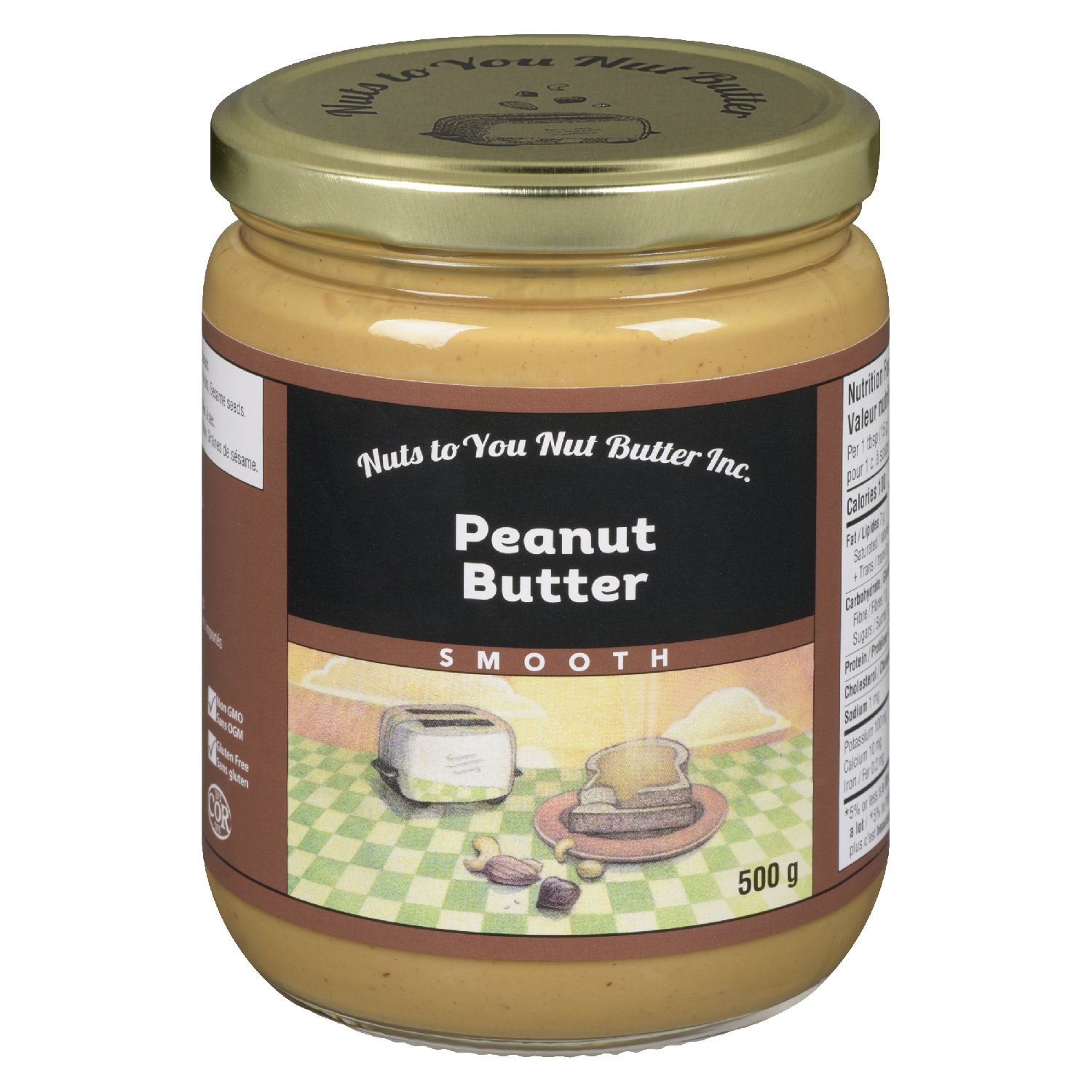 Nuts to You Cashew Butter, Smooth - 500 g