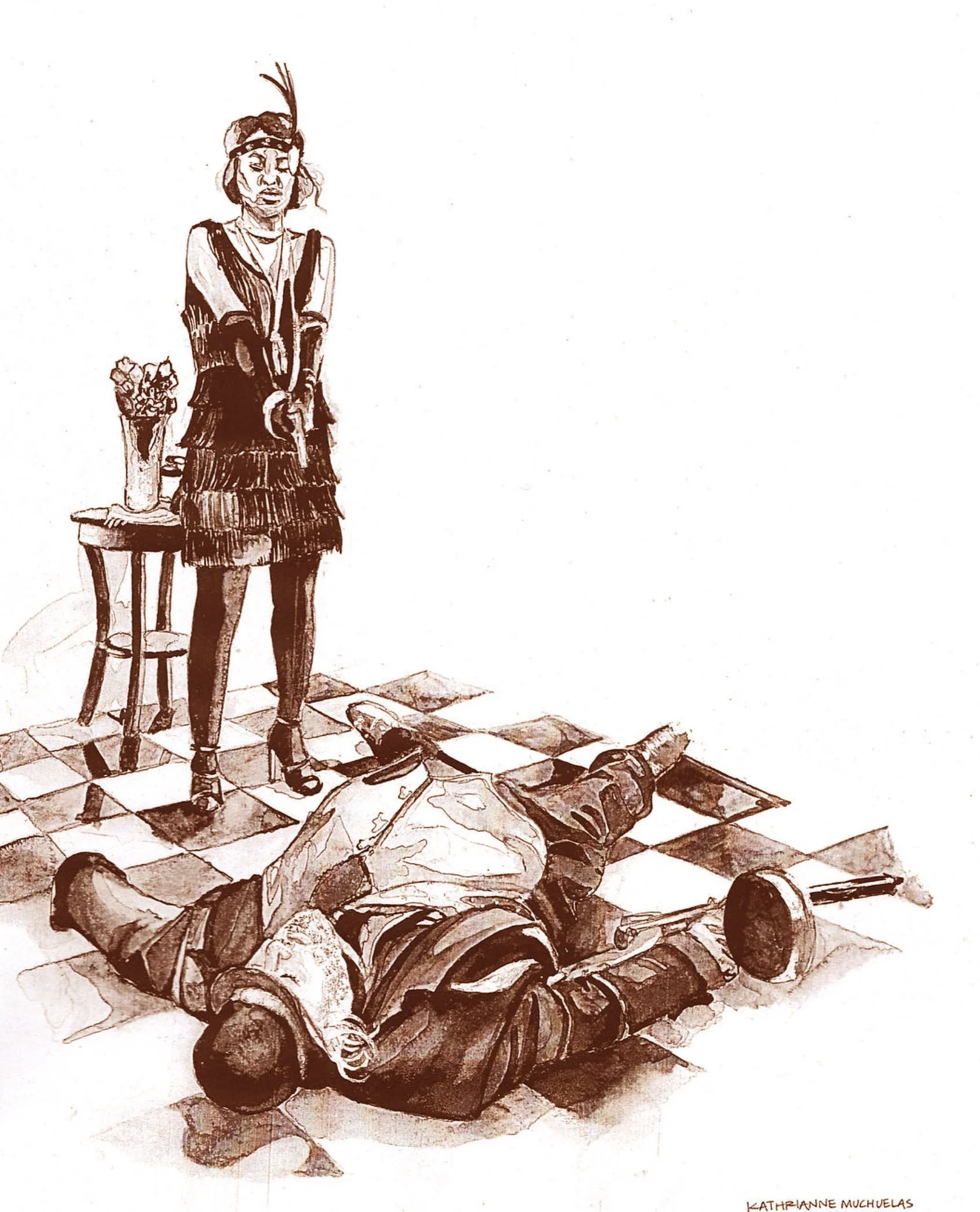 "Murder Mystery", 2018.