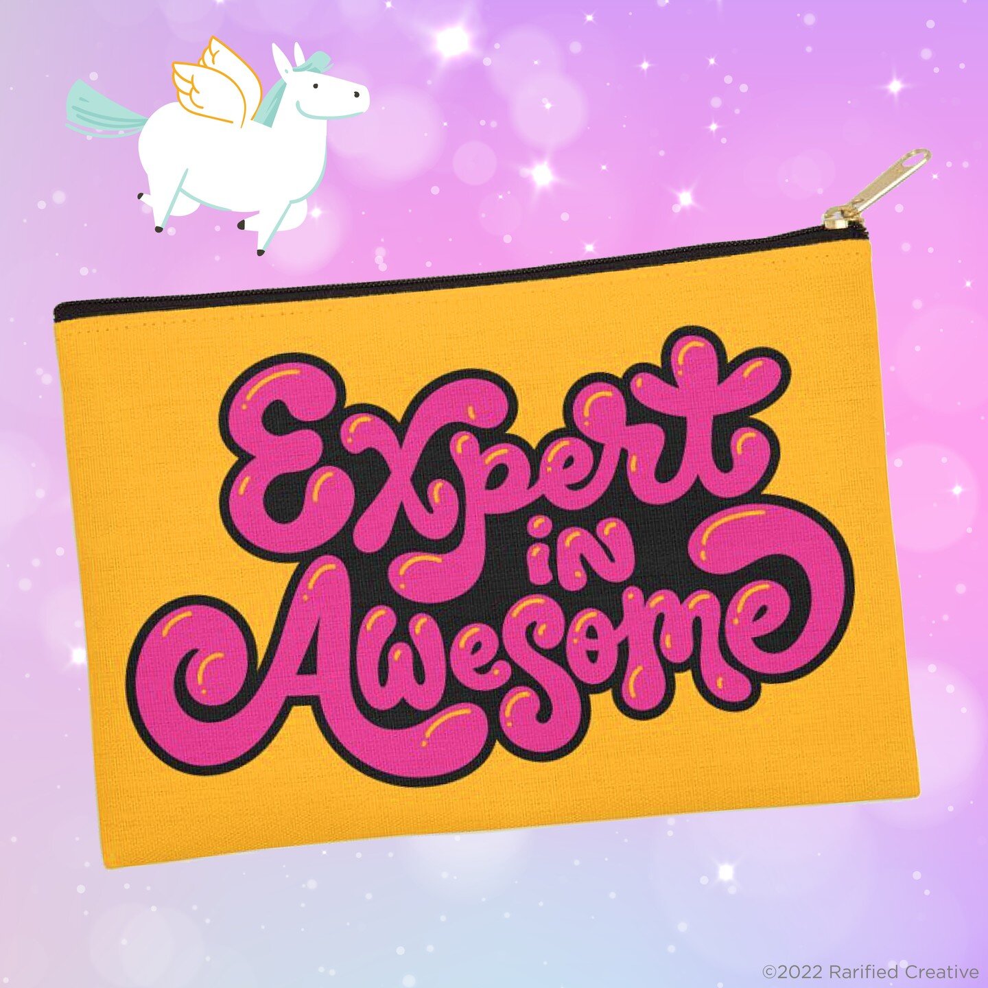 It's Friday, are you feeling awesome?! We think you're awesome. Check out our all-new &quot;Expert in Awesome&quot; design on @Threadless and behold the power of broadcasting your magnificence. We believe in you. #awesome #expertinawesome #unicorn #p