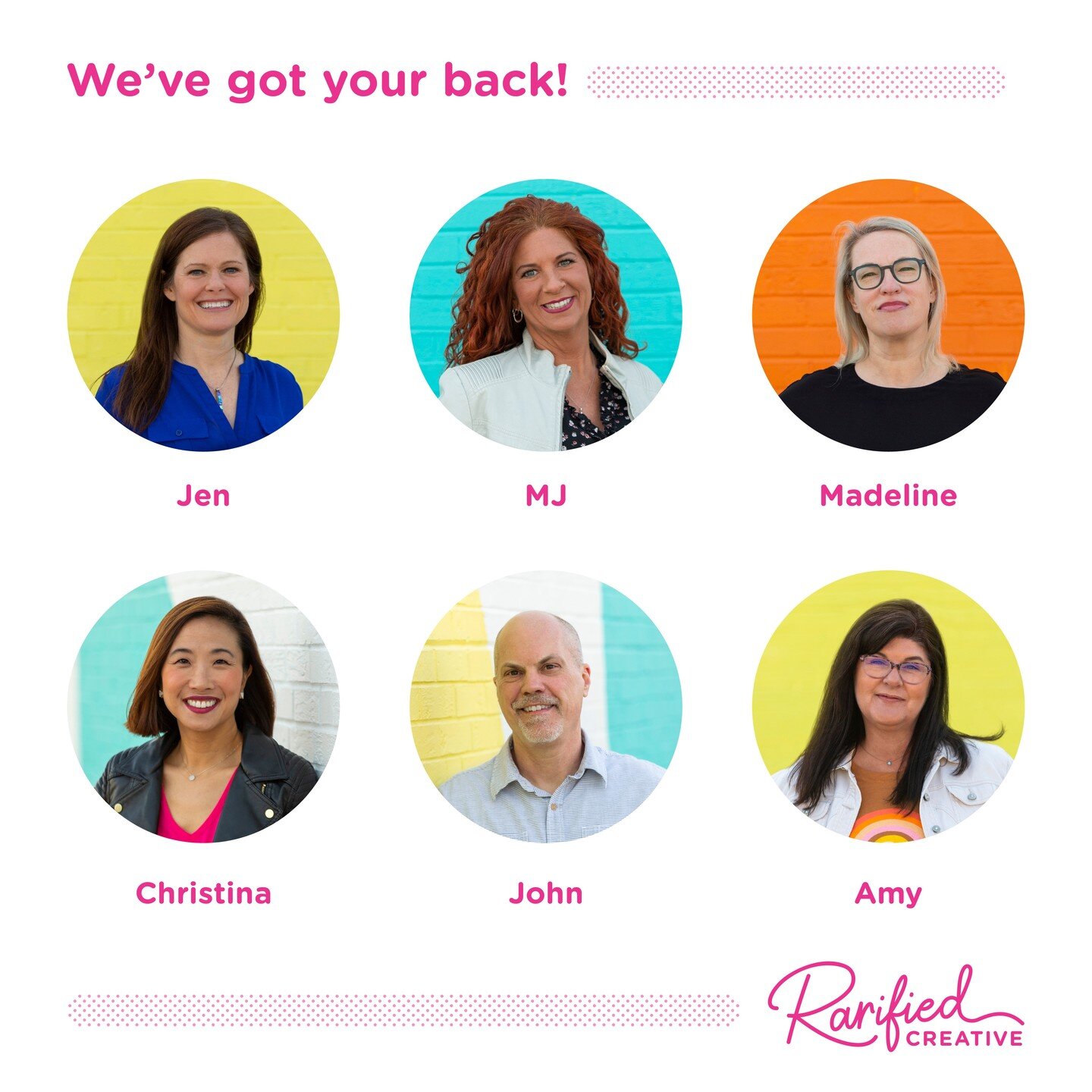 Happy Monday, friends! Let's get out there and show this day who's boss!!! And if you need creative support to tackle that task, you know who to call. 😎 #meetheteam #creativeagency #rockstarsunite #sixheadsarebetterthanone