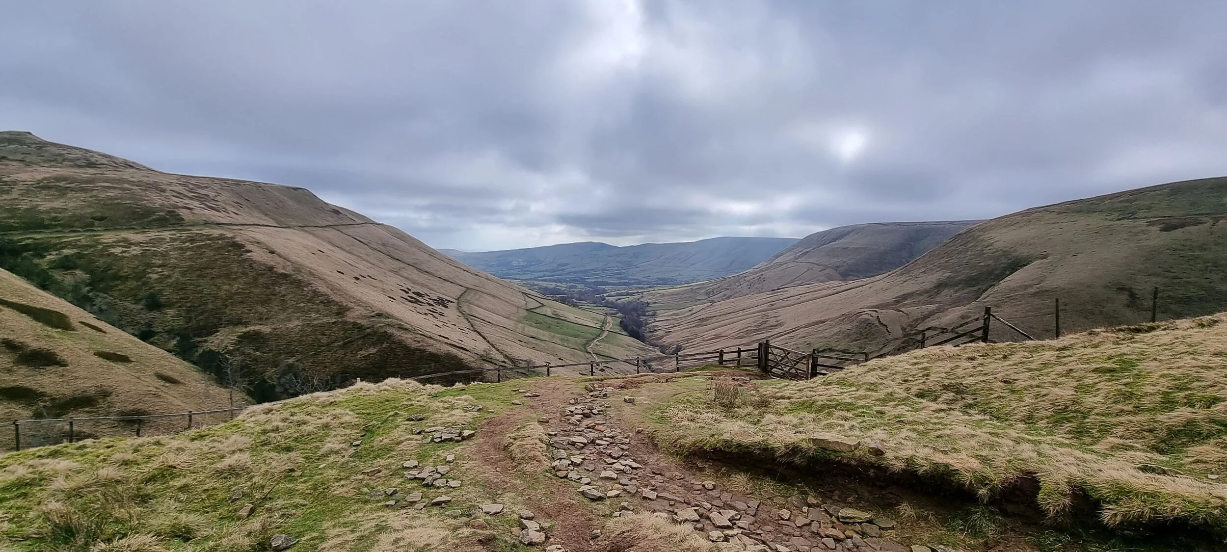 Hiking Jacob's Ladder Mam Tor from Edale, Peak District