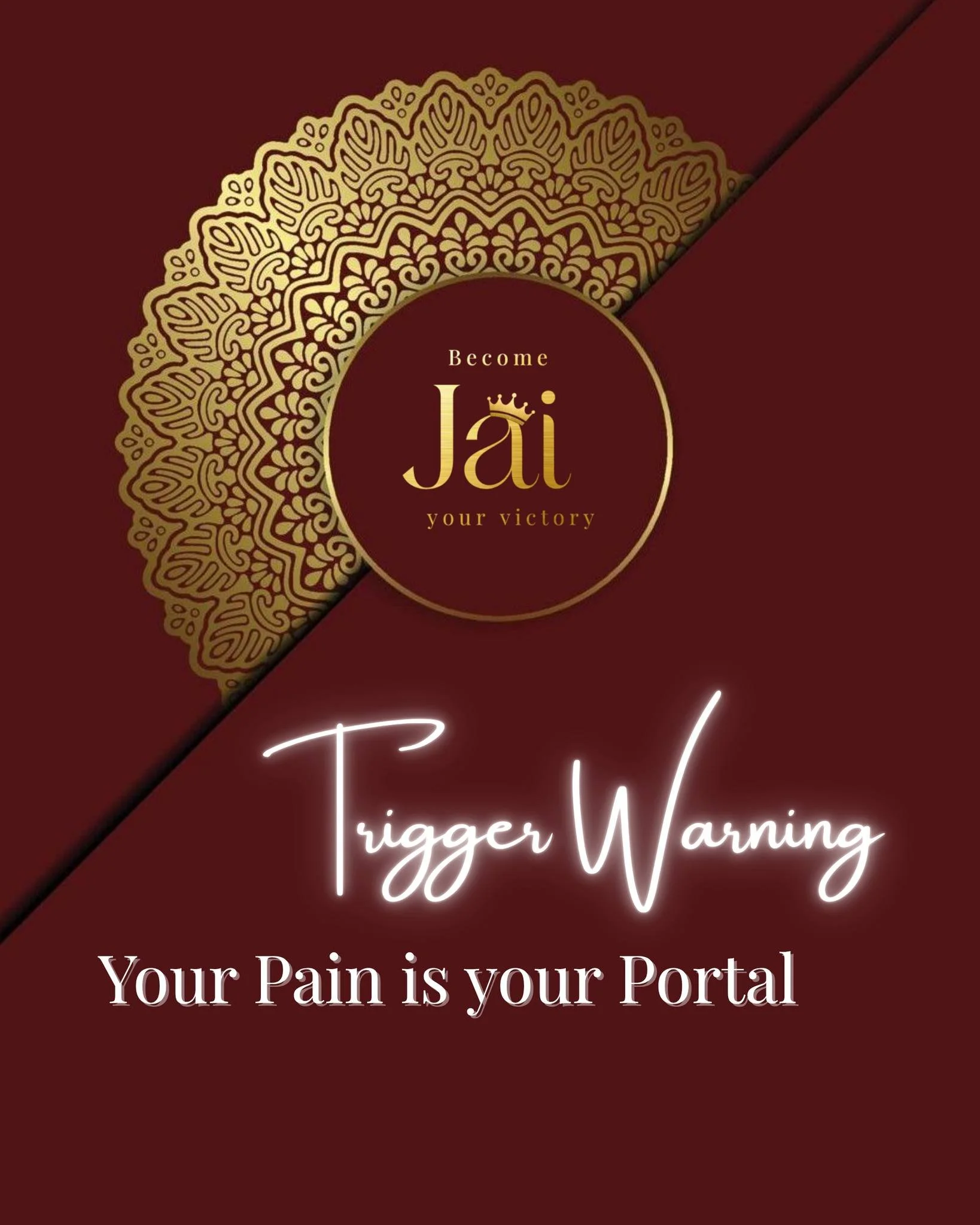 𝐓𝐫𝐢𝐠𝐠𝐞𝐫 𝐖𝐚𝐫𝐧𝐢𝐧𝐠 ⚡ 𝐘𝐨𝐮𝐫 𝐏𝐚𝐢𝐧 𝐢𝐬 𝐲𝐨𝐮𝐫 𝐏𝐨𝐫𝐭𝐚𝐥.

Most people are chasing more information  but information alone doesn&rsquo;t liberate you.
It&rsquo;s the alchemy of your pain, the transmutation that happens deep within