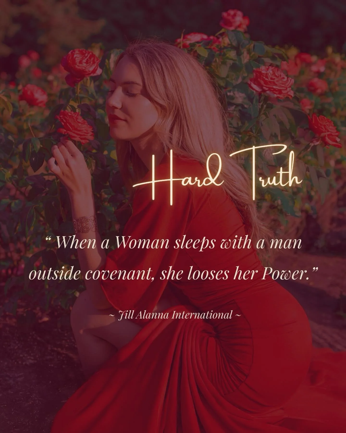 The Truth no one wants to hear.

I&rsquo;ll save the Truth of what happens on the energetic plane when we share this energy another time.

#femininepower #empowermwnt #womenempowerment #soul #sovereignty