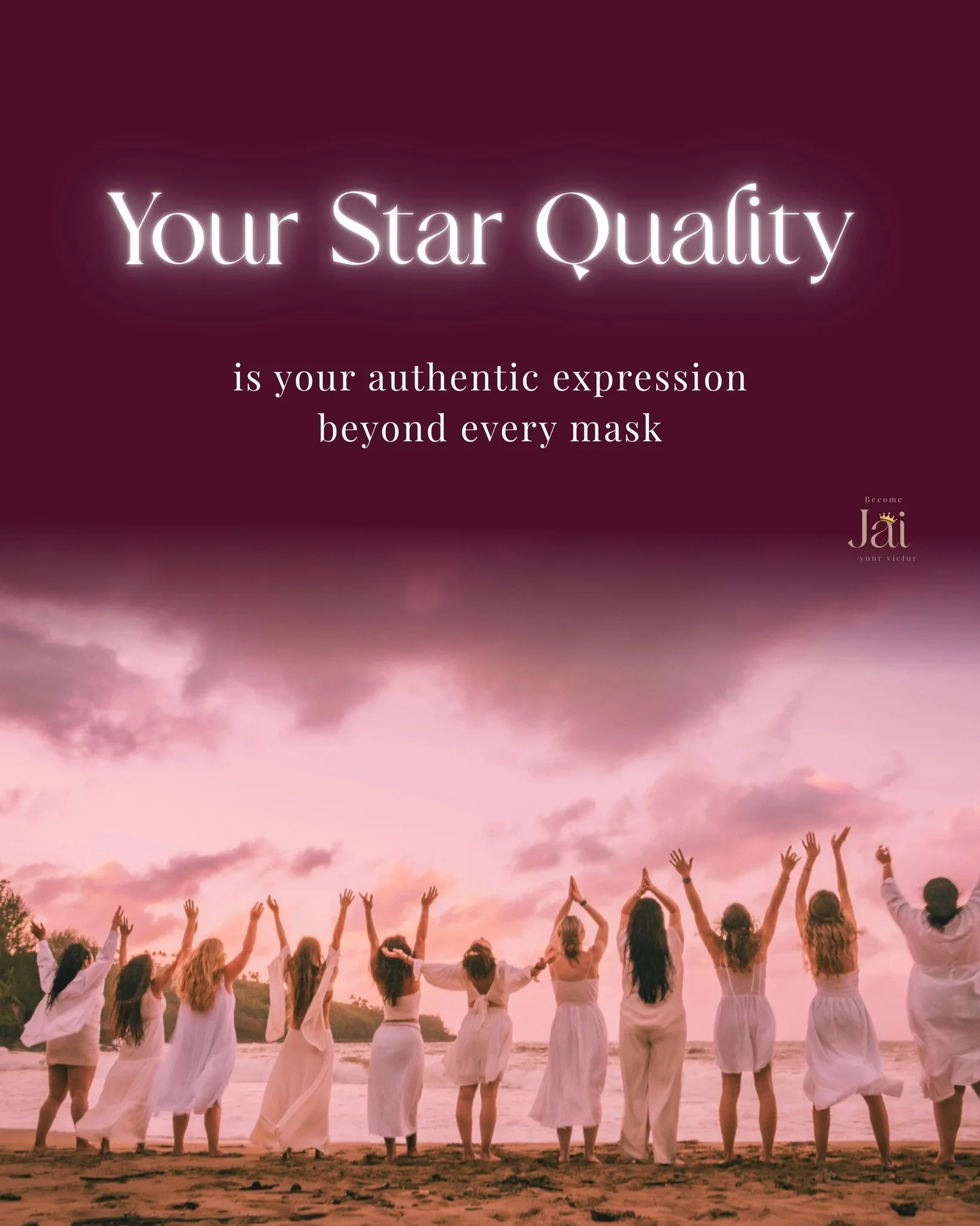 Your star quality isn&rsquo;t something you manufacture.
It&rsquo;s what emerges when you stop performing
and start being fully expressed.

The world doesn&rsquo;t respond to perfection.
It responds to presence.

𝐑𝐀𝐃𝐈𝐀𝐍𝐂𝐄 𝐑𝐄𝐓𝐑𝐄𝐀𝐓 | 𝐎?