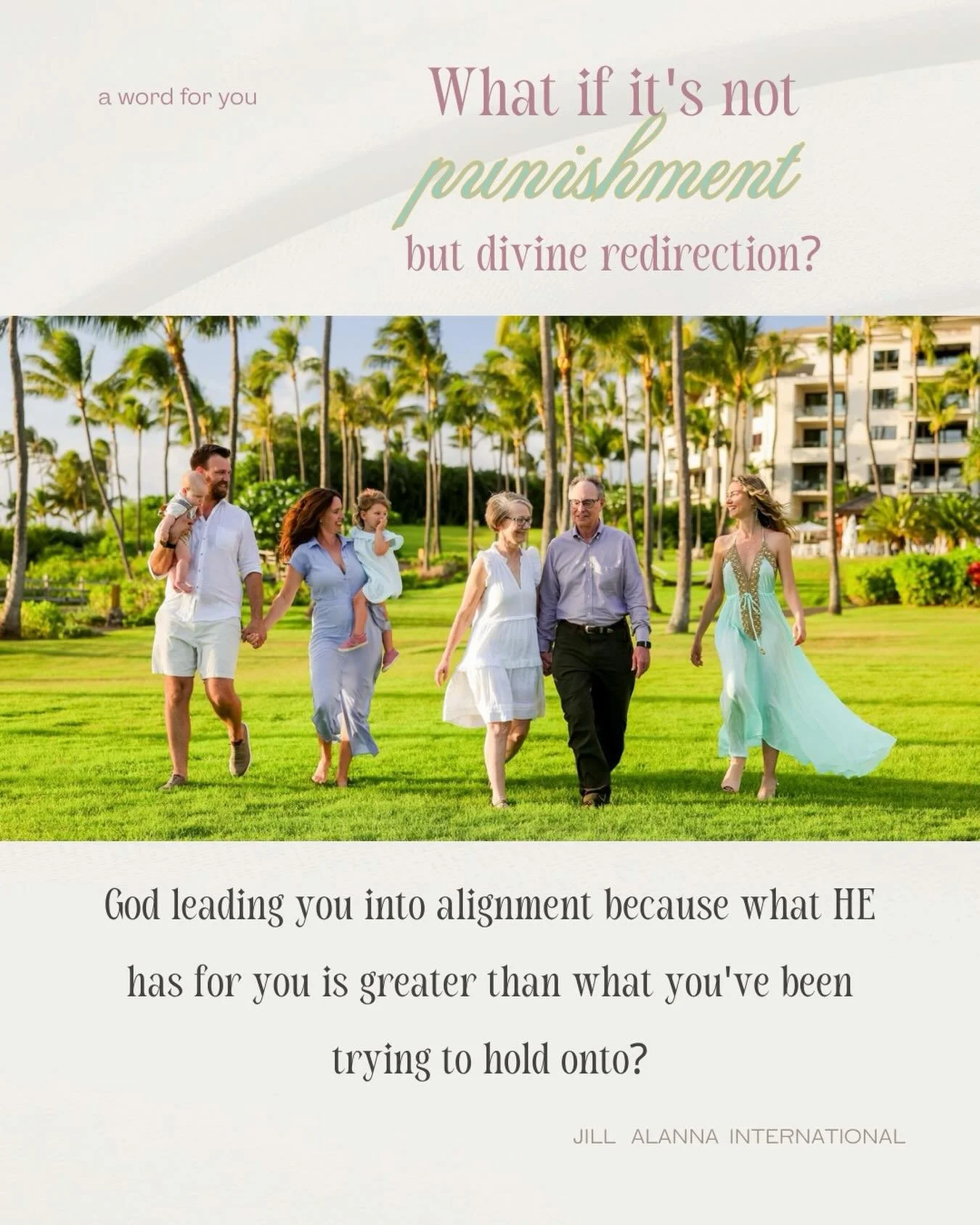 God doesn&rsquo;t miss.

But He will ask you to make space for what your soul is truly desiring&hellip; for what He is trying to lead you into.

And sometimes that release feels like loss.
Like confusion.
Like punishment.

{the pruning period}

But o