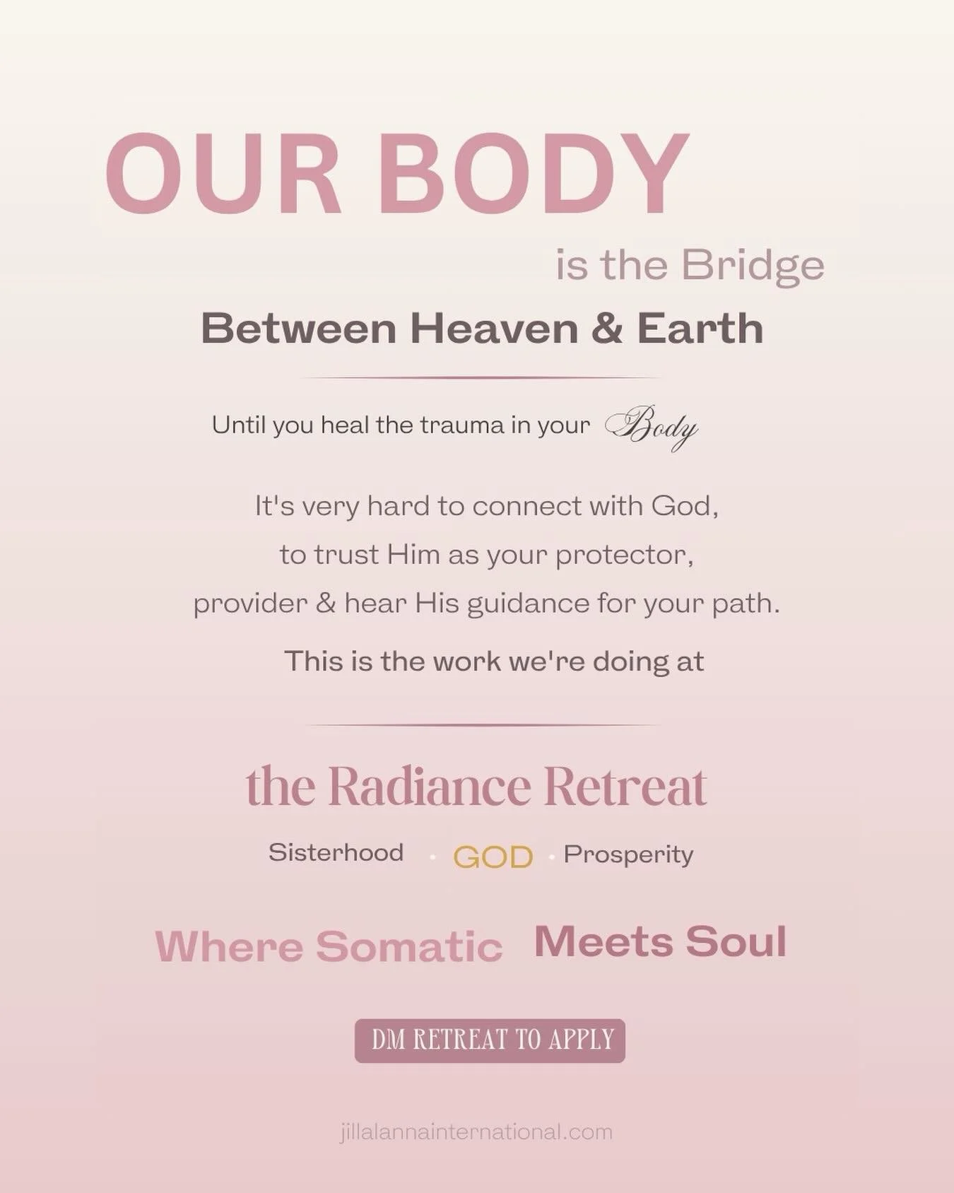 Dm me &ldquo;Retreat&rdquo; to Apply 🤍

#freedom #Faith #God #peace #soul