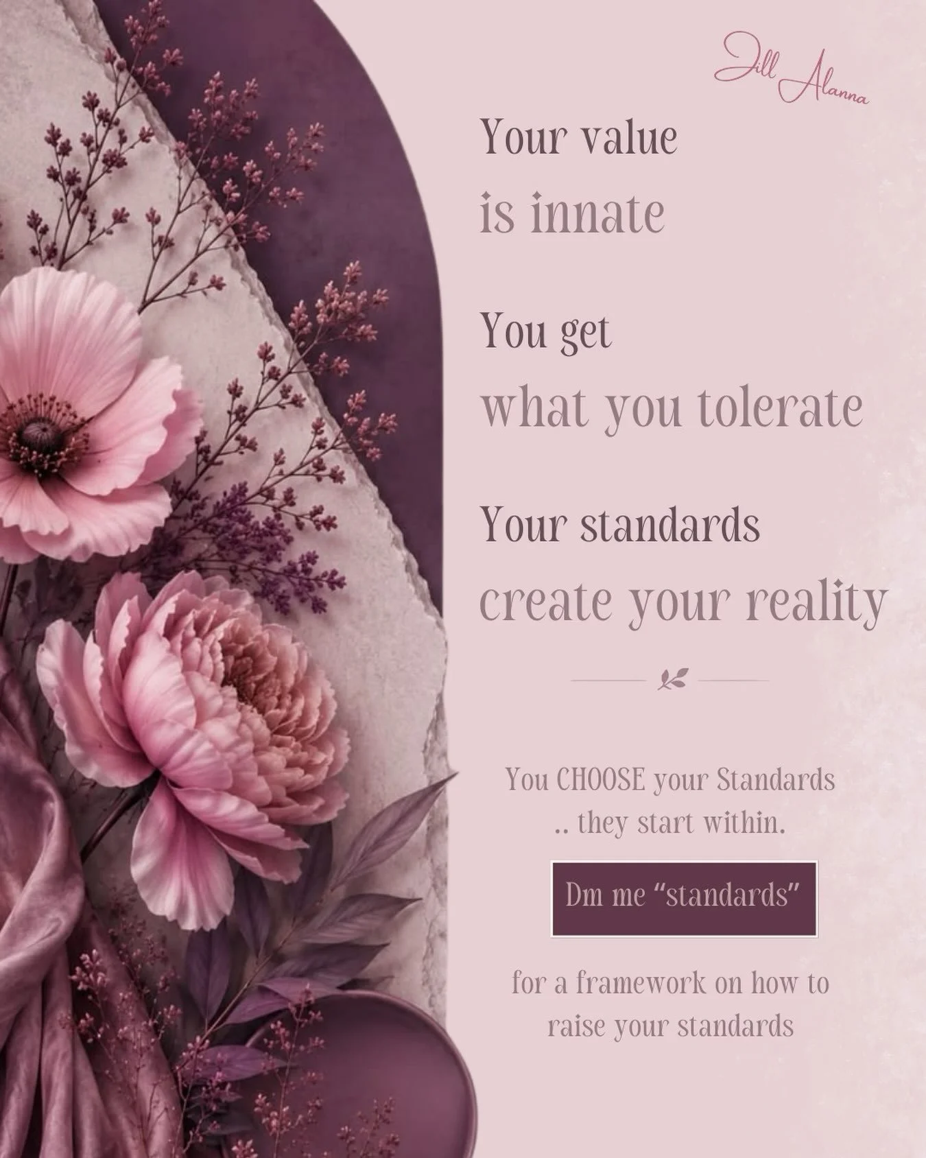 You don&rsquo;t get what you deserve. You get what you tolerate.

The Radiance Retreat helps women heal the patterns that keep them settling for less in love, life, and business.

✨ DM &ldquo;RADIANCE&rdquo; for an application.

#standards #prosperit