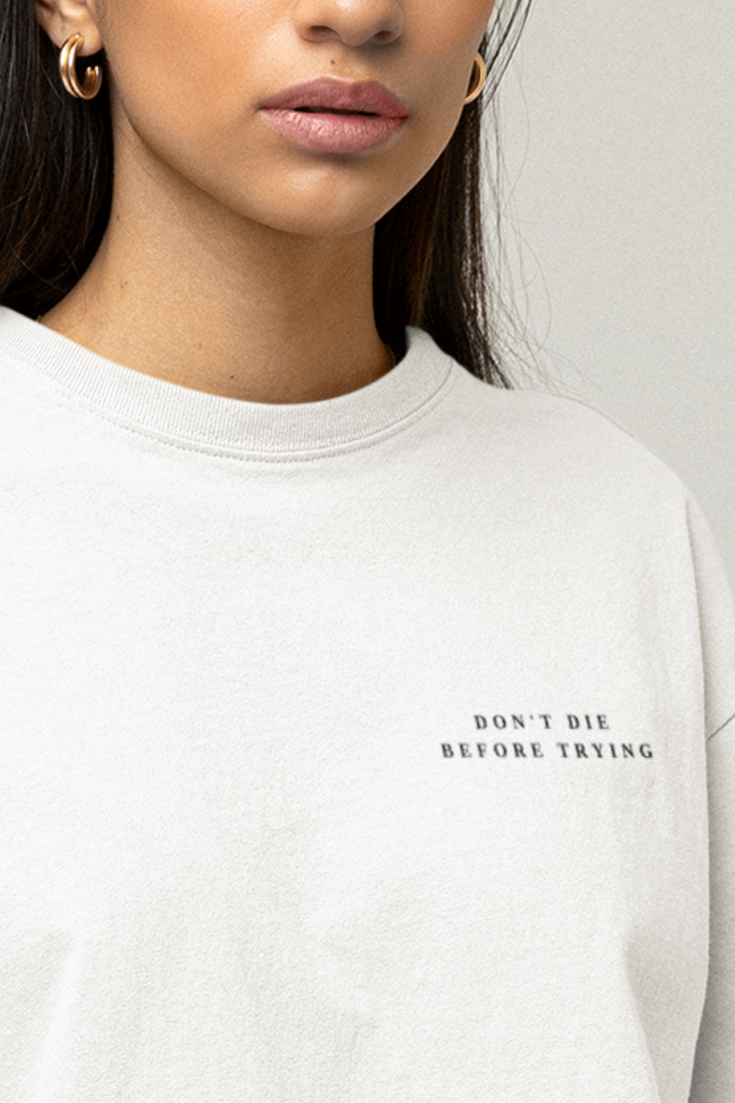 Sincerely Human's sporty minimalist t-shirt, crafted from 100% ring-spun cotton. Designed for aesthetics, wellness, and positivity.