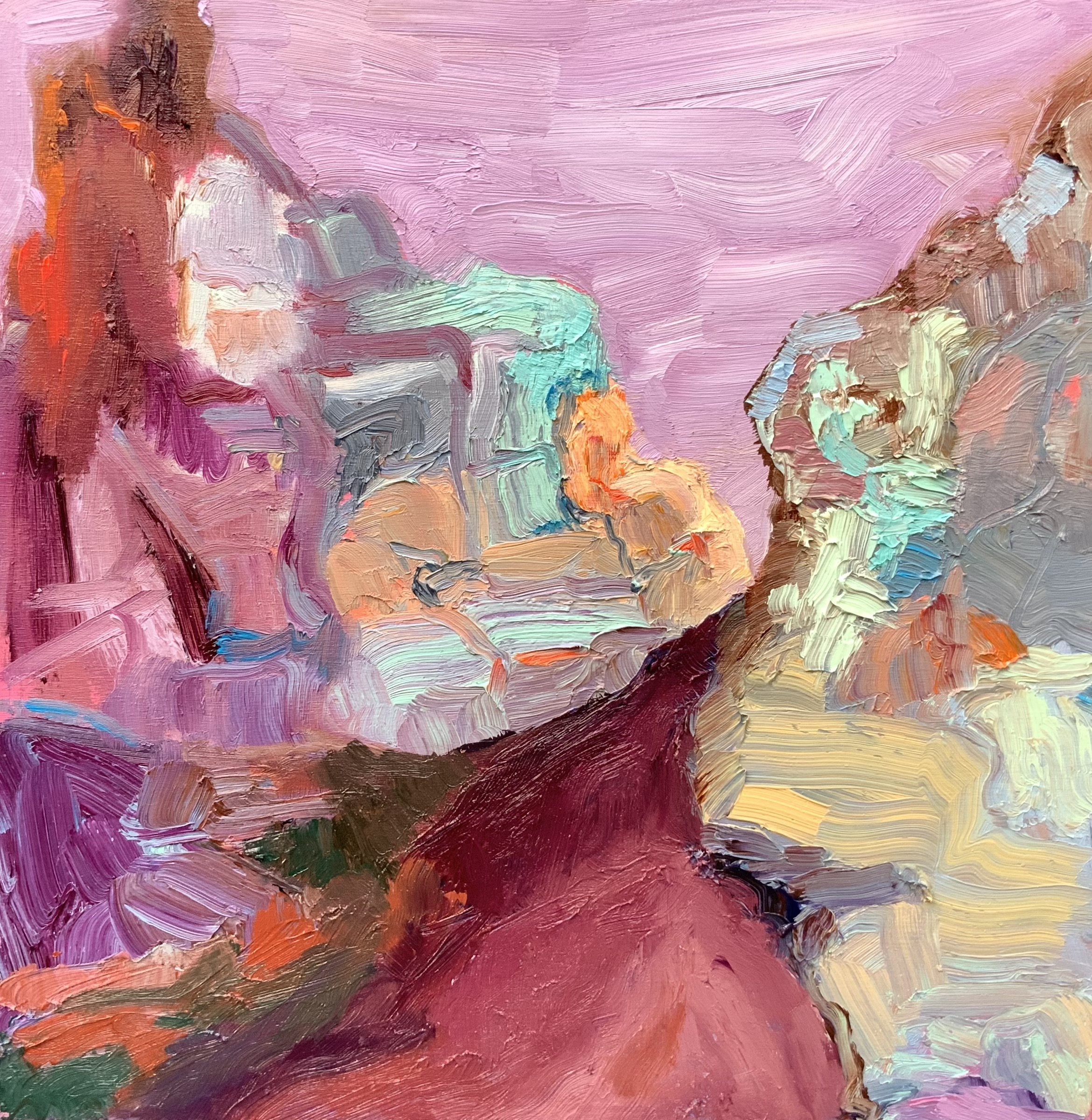 Craggy Pool. 12x12. Oil on Panel. $750.jpeg