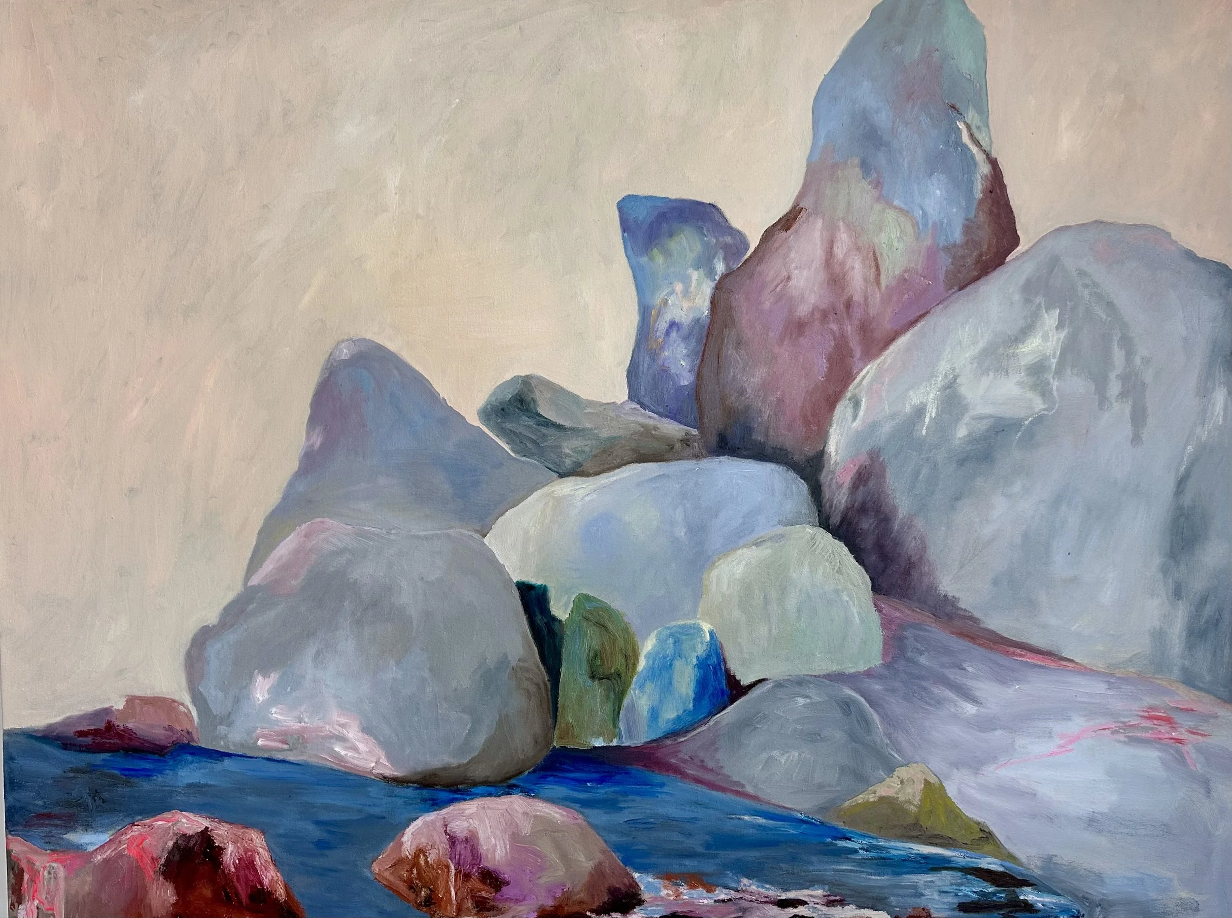 McIntosh. Playing on the Edge. 36x48.jpeg