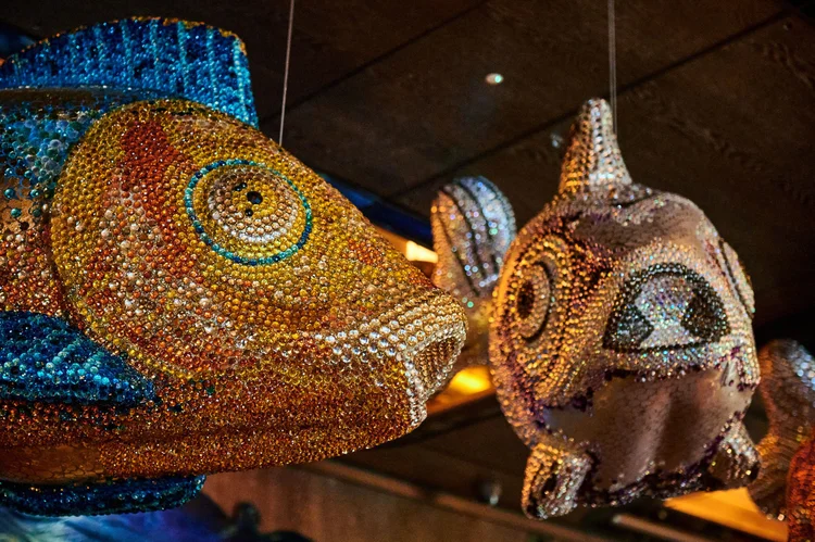 Judith Leiber Partners With Sexy Fish London on Celebratory