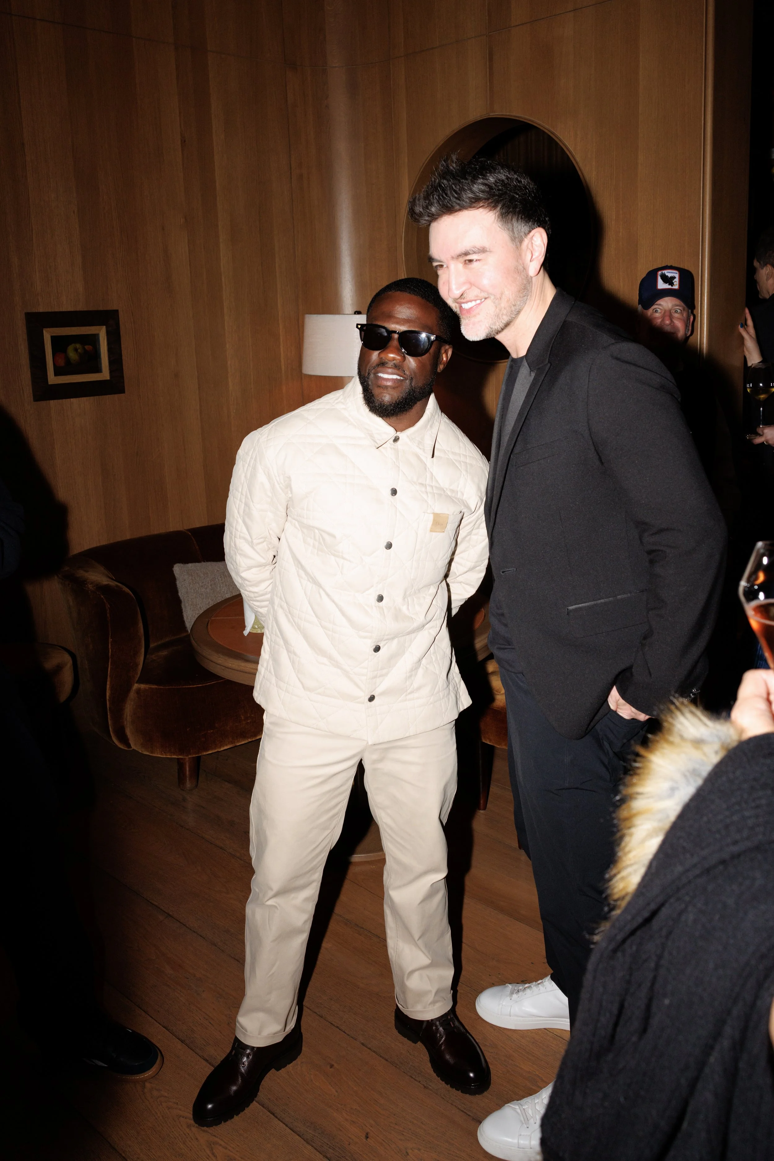 Kevin Hart and Howard Nuk