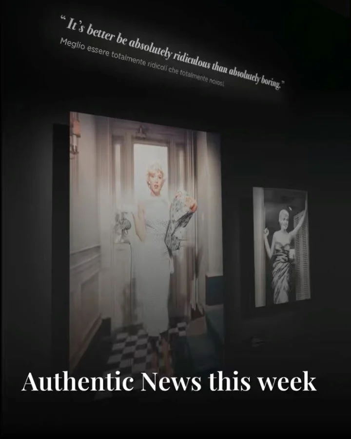 This week, Authentic showed up across fashion, entertainment and sport from @guess unveiling a centennial tribute to @marilynmonroe at Milan&rsquo;s @mudec_official museum alongside the debut of its new capsule collection, @champion dropping a limite