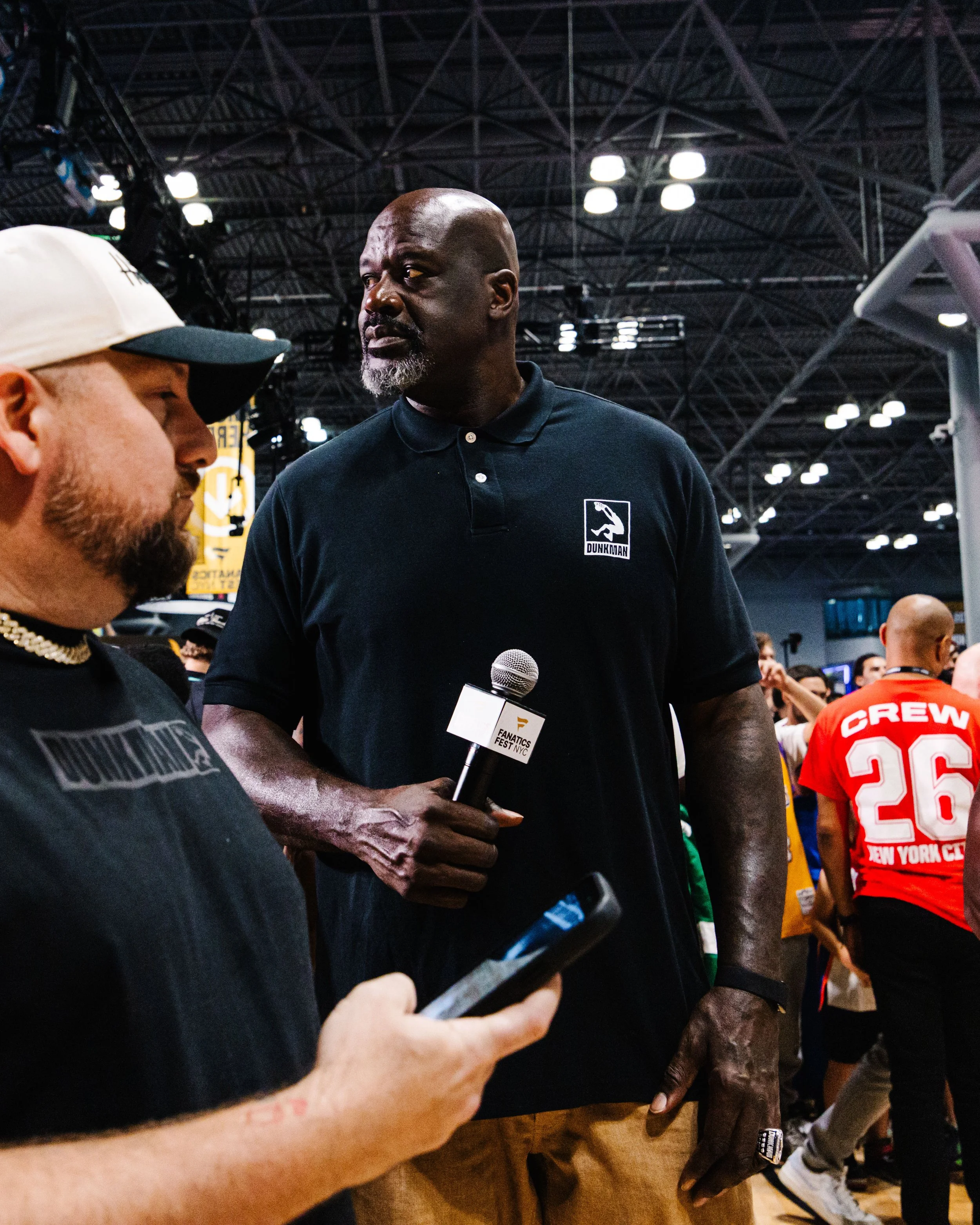 Shaquille O'Neal DUNKMAN Fanatics Fest Dunk Exhibition
