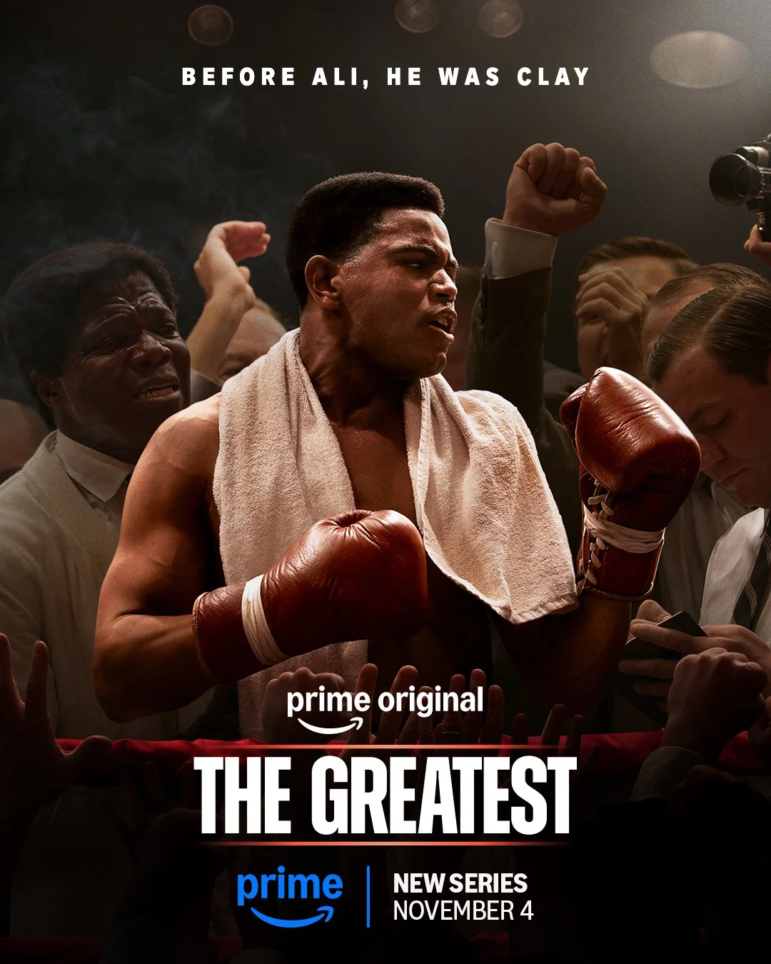 The World Remembers Muhammad Ali as an Icon. The Series Reveals the Man. Prime Video Debuts Official Trailer and Key Art for THE GREATEST