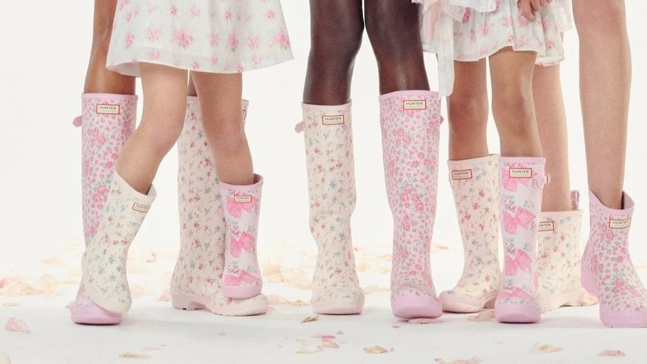 Hunter and LoveShackFancy Join Forces for a Dreamy Footwear Collection 