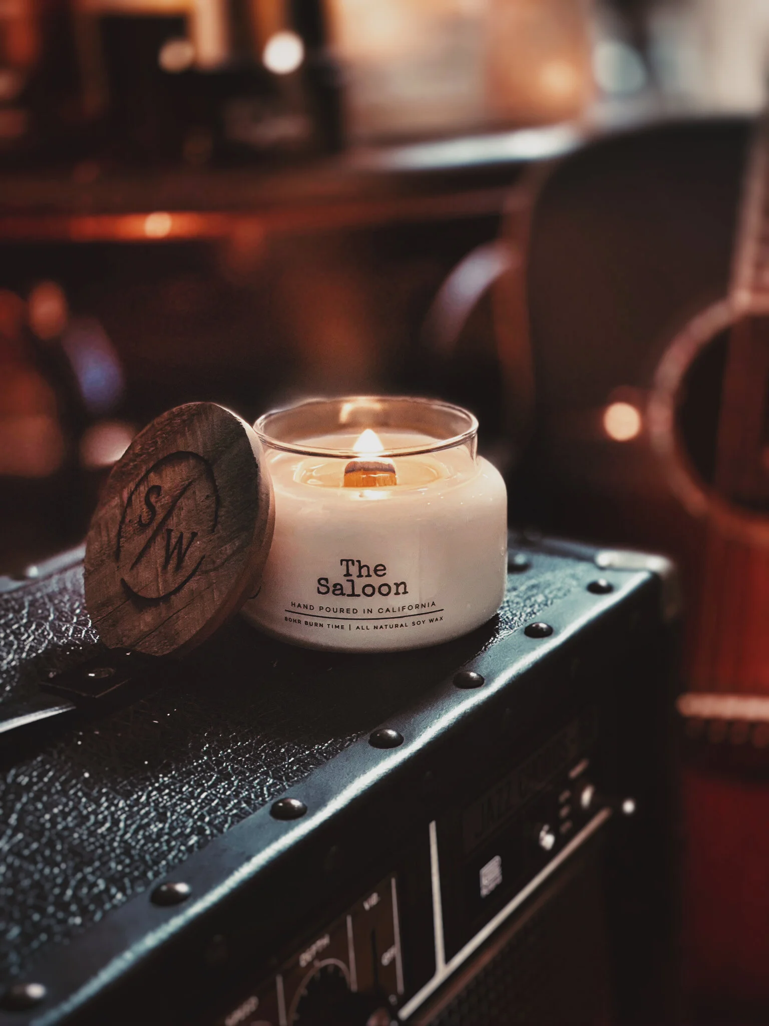 The Saloon 15 oz Apothecary Candle