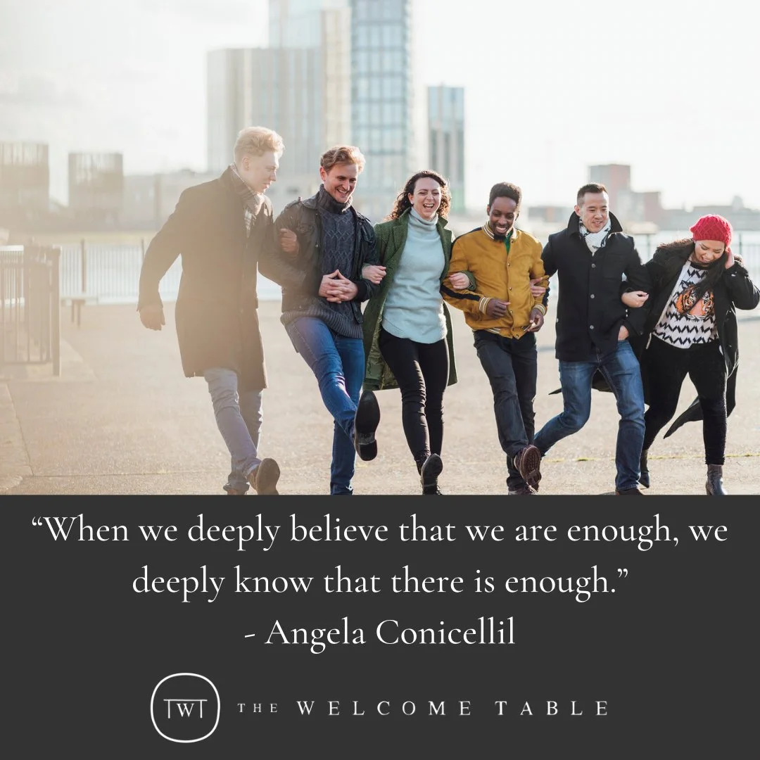 In a world where we are often made to feel that there isn&rsquo;t enough to go around - enough food, enough money, enough room on the train - our faith calls us instead to believe in the abundance of God&rsquo;s goodness. 💛