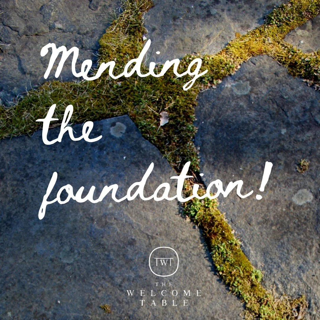 We owe it to ourselves and to our communities to acknowledge the places where our foundation is broken, and to then do the work of restoring it together through investing in one another, fostering community with one another, and extending trust to on