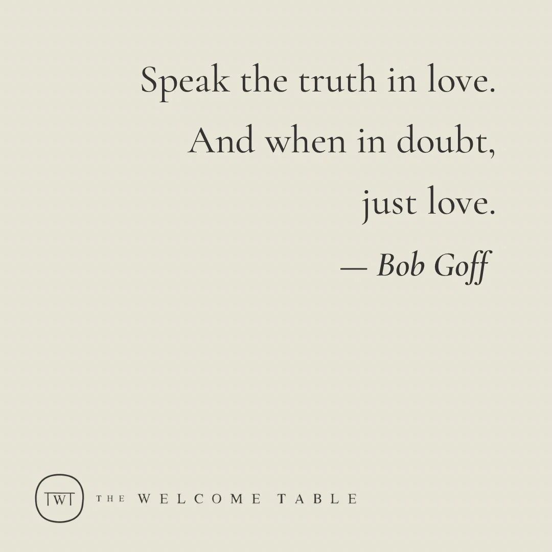 Lead with love, listen with curiosity, and trust that the right doors will open for you to walk through.

It is time for us to meet others with the same love God so freely gives to each one of us, to extend care, to engage with curiosity, and to gree