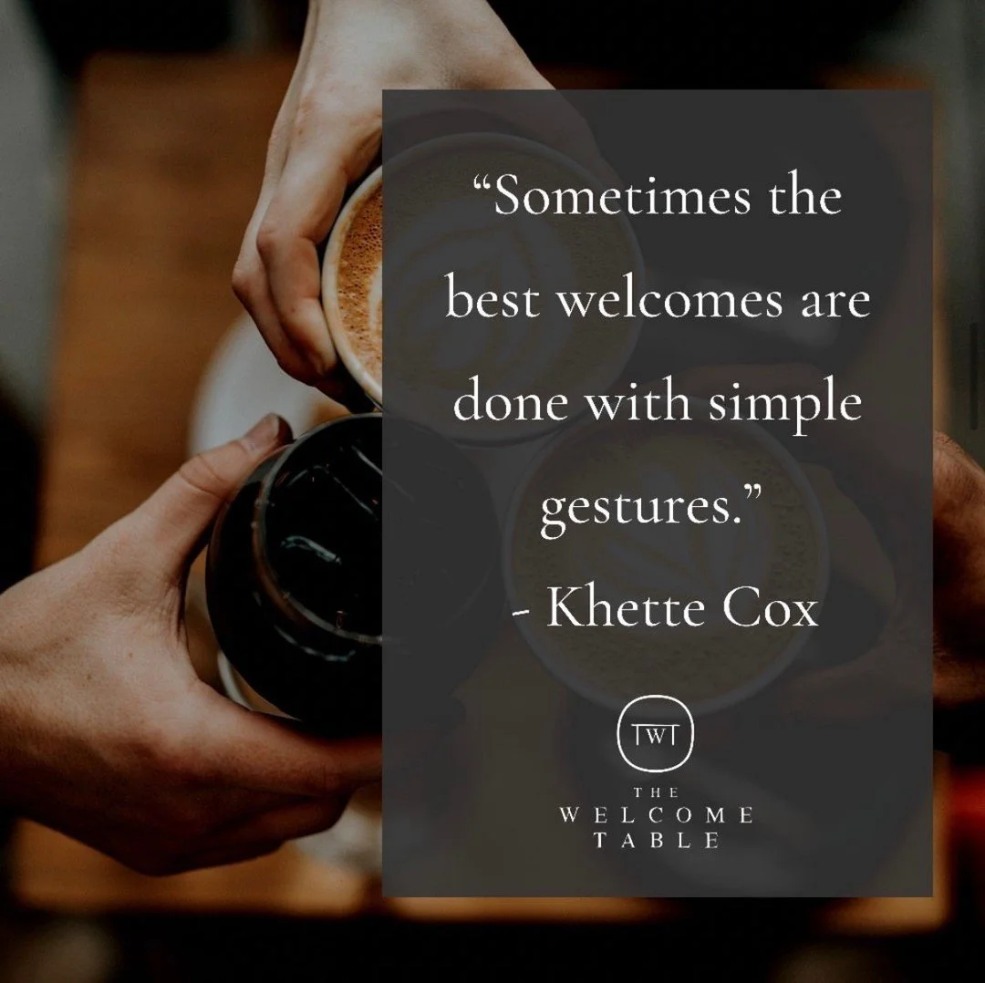 Consider a time when the simplest of gestures completely changed your day for the better. 💛⠀⠀⠀⠀⠀⠀⠀⠀⠀
⠀⠀⠀⠀⠀⠀⠀⠀⠀
What are some simple ways you can offer this same sort of welcome to others? ⠀⠀⠀⠀⠀⠀⠀⠀⠀
⠀⠀⠀⠀⠀⠀⠀⠀⠀
#tabletalk #togetherness #diversity #allv