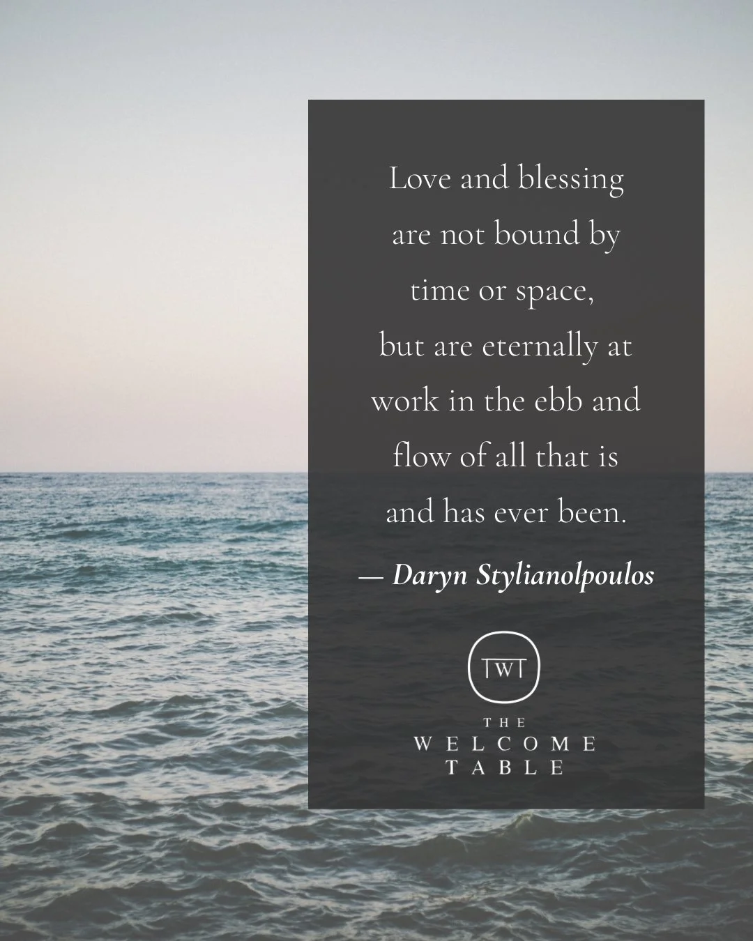 In this sacred season of honoring the memories and legacies of our faith and lives, allow yourself to be transformed, honor the scars and broken places that have made you who you are, and allow to wash over you the awareness that love and blessing ar