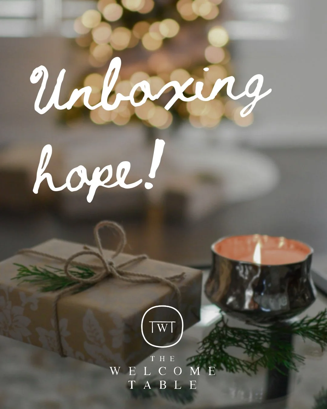 Hope is choosing to kindle light even while the darkness still surrounds us.
Hope is opening our weary hearts to the possibility that God is doing something new &mdash; even if we cannot yet see how.
Hope is trusting that Love is already on the move,