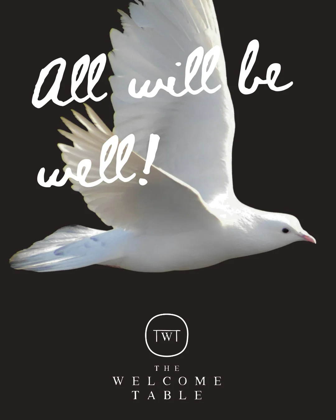 God made God&rsquo;s self known to us in Jesus to show us that &ndash; in the face of all our short-comings &ndash; God extends to us hope, joy, love, and peace. 

When all seemed lost, peace was born. All may not be perfect, but all will be well. 💛