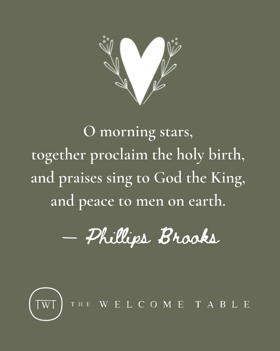 Jesus was born as a sign of God&rsquo;s love for the world. What if we saw ourselves that way too &mdash; as signs of God&rsquo;s love?

I&rsquo;ll keep watch with you, this Advent season, for signs of love and goodness. So that, like the shepherds a