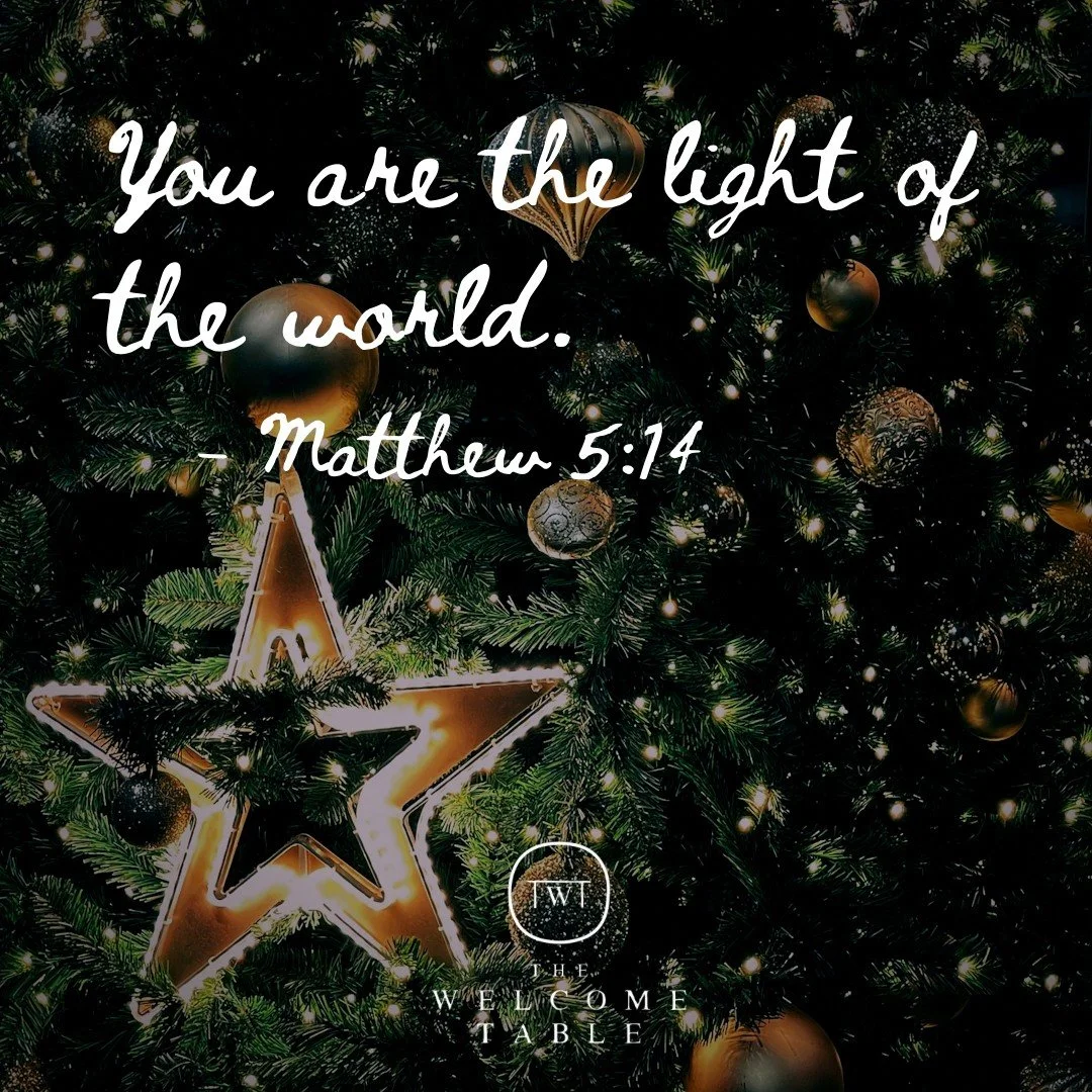 Jesus said, &ldquo;You are the light of the world&rdquo; (Matthew 5.14-16). Inasmuch as Christ is our light, we are to radiate that light - that hope, that peace, that joy, that love - for all to see. Let that be so in the year ahead! 

Happy New Yea