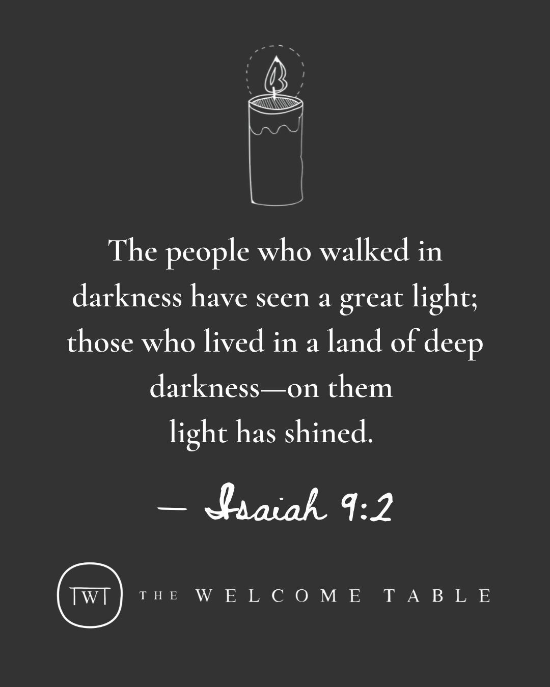 If we are all points of light, the closer we are to one another - the more connected we are to one another - the brighter we&rsquo;ll shine. Conversely, that which separates us from one another diminishes us. 

We do indeed need each other. We cannot