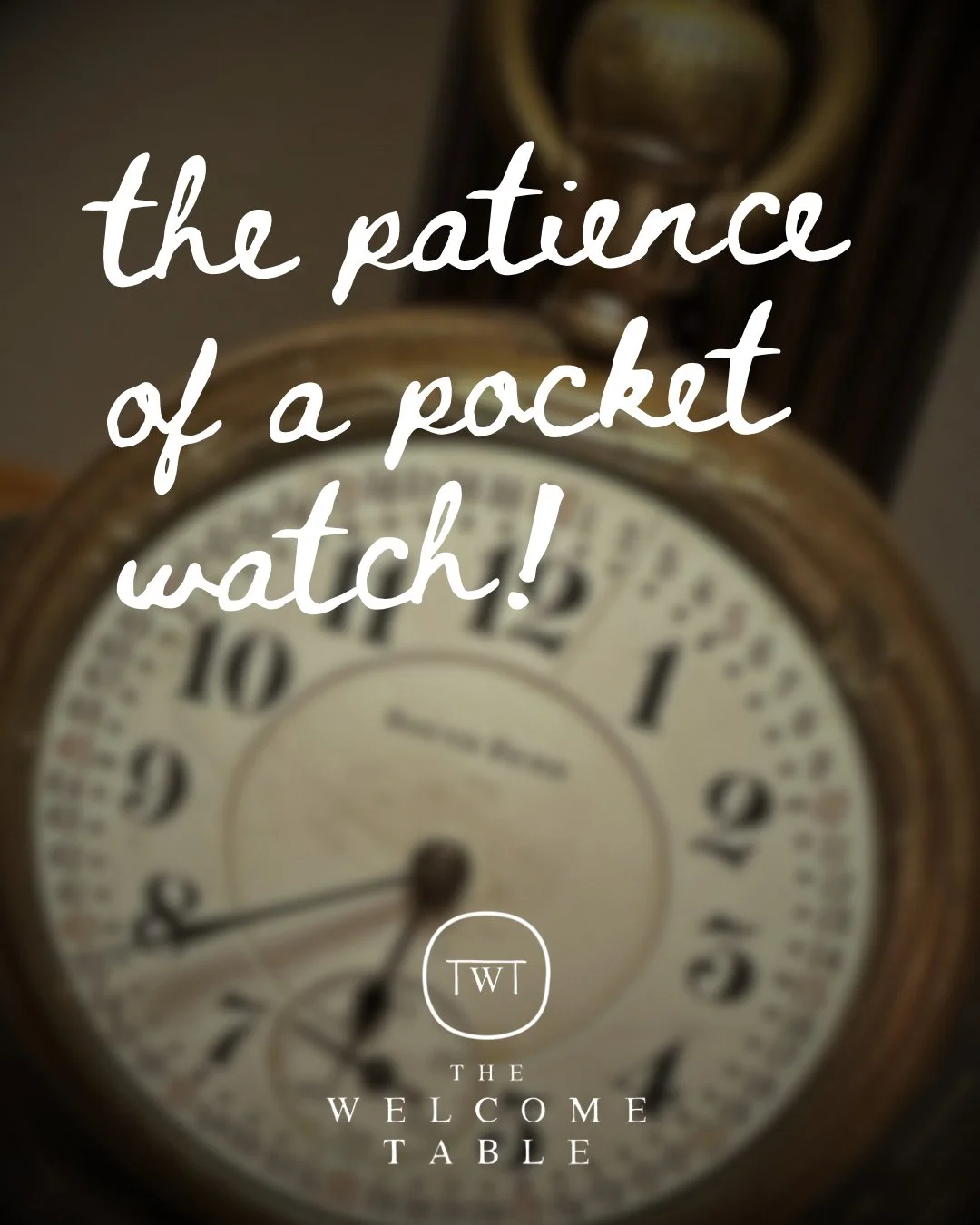 The pocket watch, in its steady ticking, has made me think differently about time. So often, we treat time as something to mark and measure&mdash;something to divide into segments as we move from one task or obligation to the next. We glance at a clo