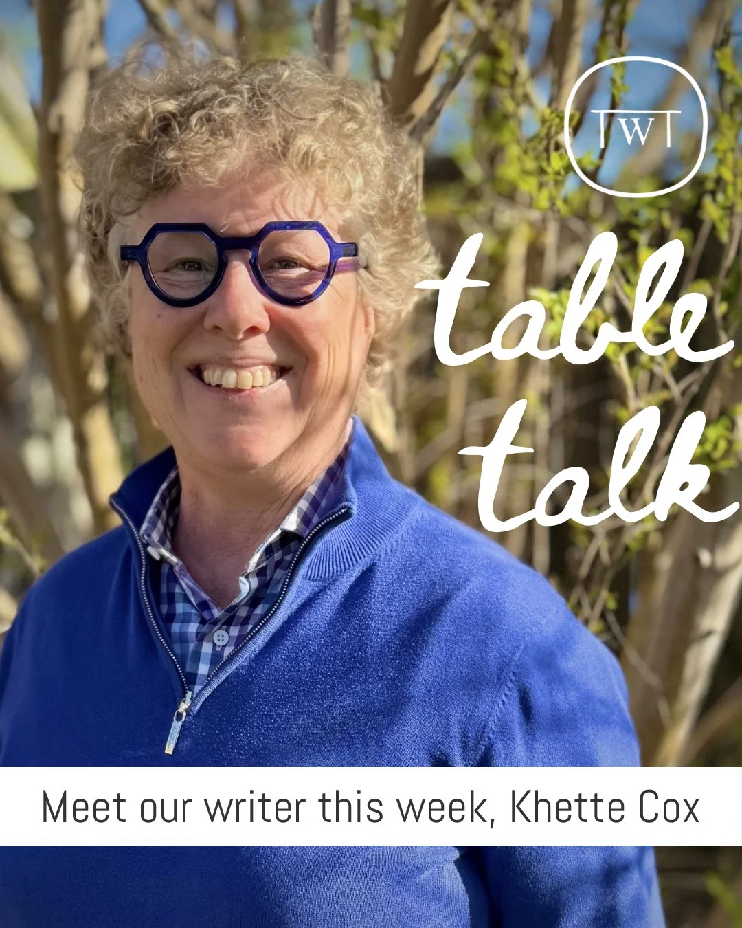 It&rsquo;s a good day when we get to share stories from our friend, Khette Cox! 💛💛💛

Khette is an ordained minister who works as a chaplain in healthcare, and in her spare time is learning the piano, enjoys watching live music, and loves life with