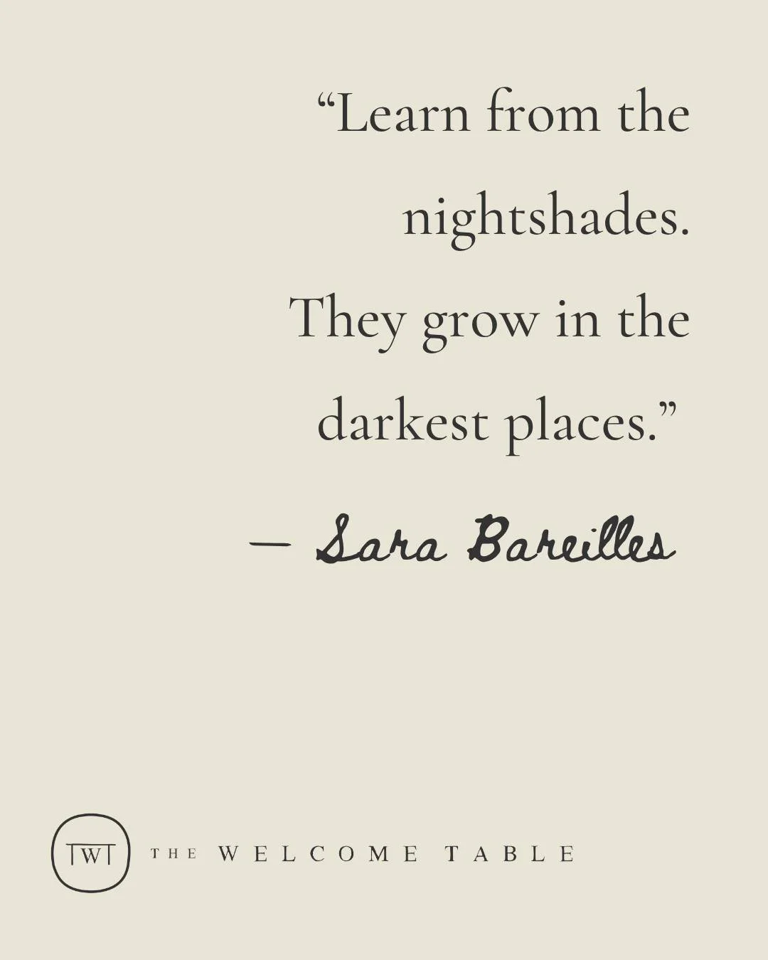 Like seeds that germinate in the dark. And roots that grow beneath the surface. New life sometimes begins before there is anything visible to us. Even the stars we see at night are reminders that there is more happening in the night than our eyes can