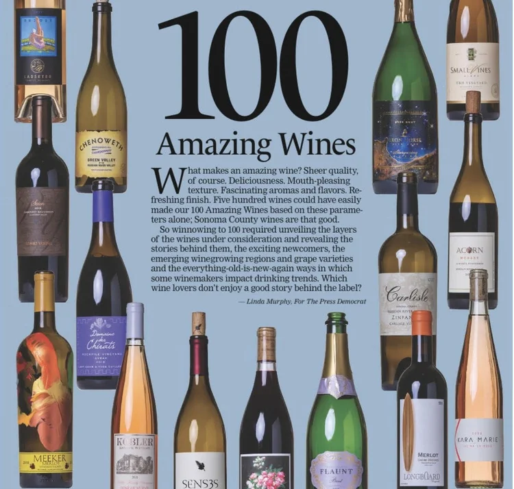 Top 100 Sonoma County wines