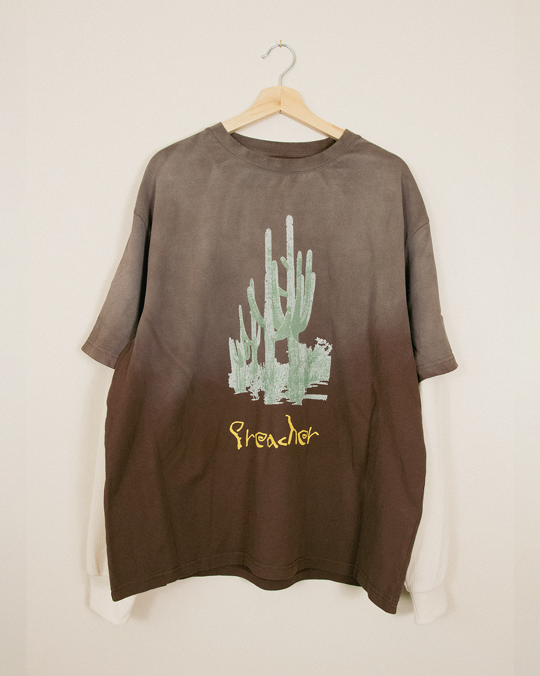 "Cactus Lover" Double Layer Tee