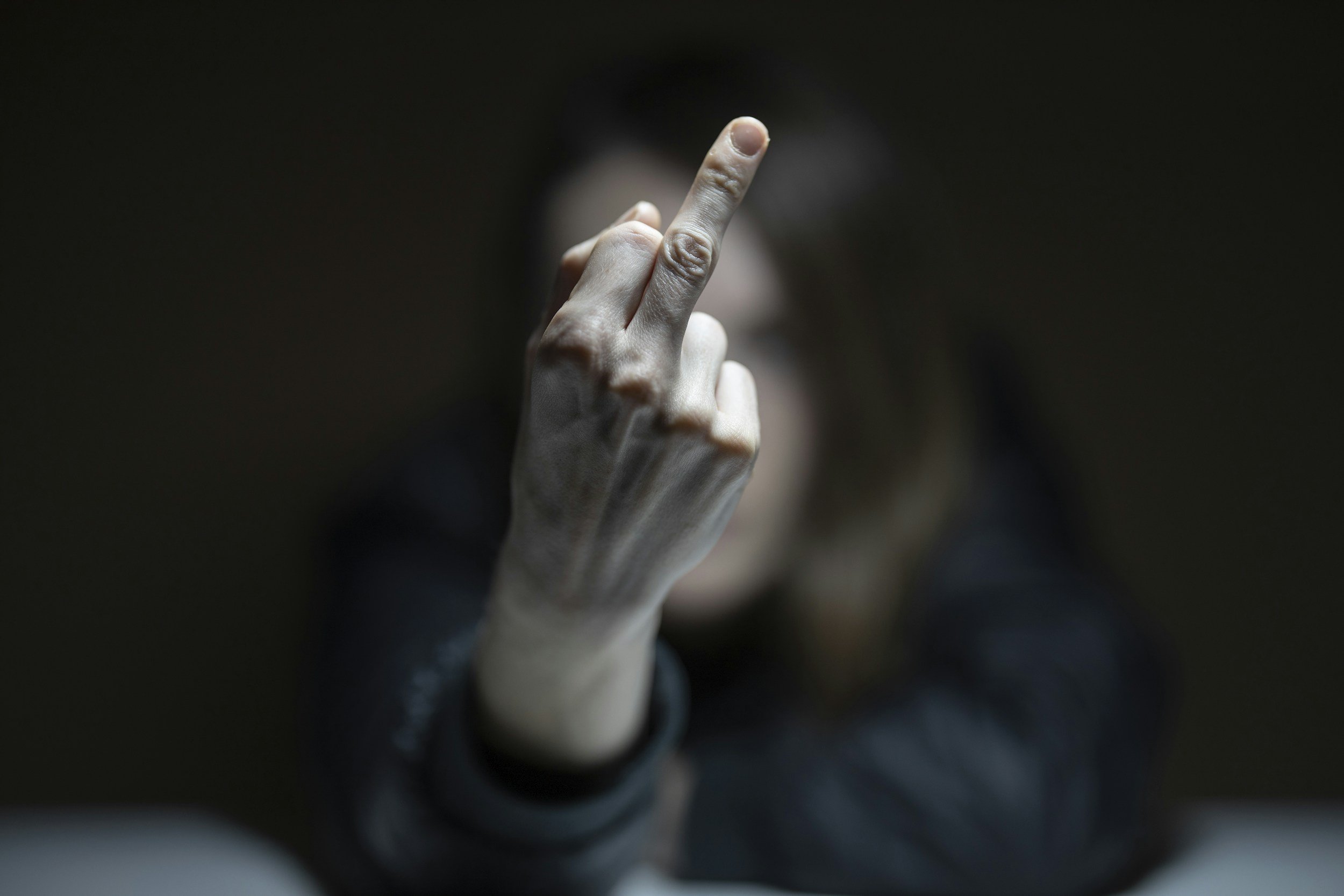 Rage is not a symptom.