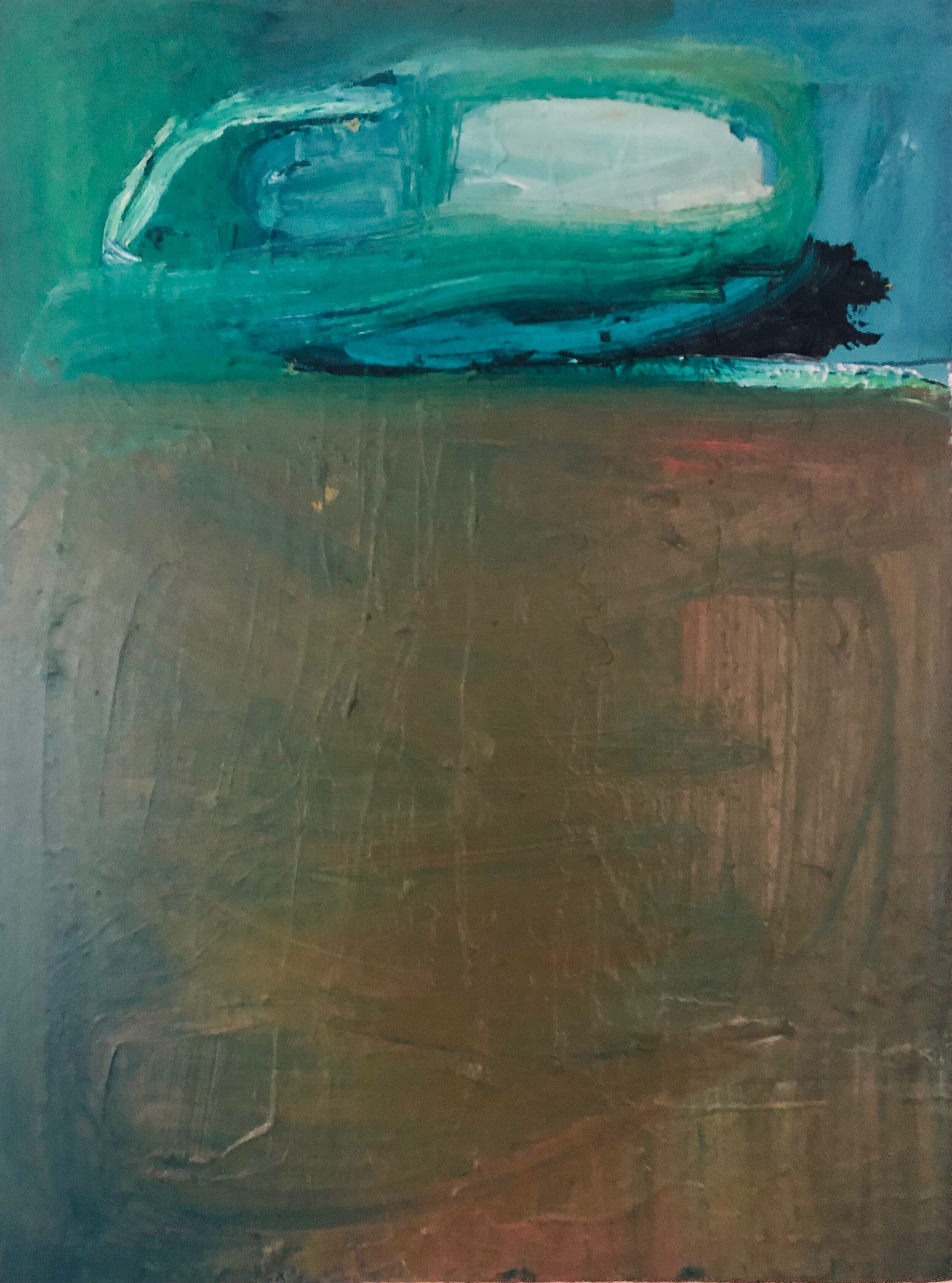 Meadow, Oil on canvas, 40" x 30", 2020
