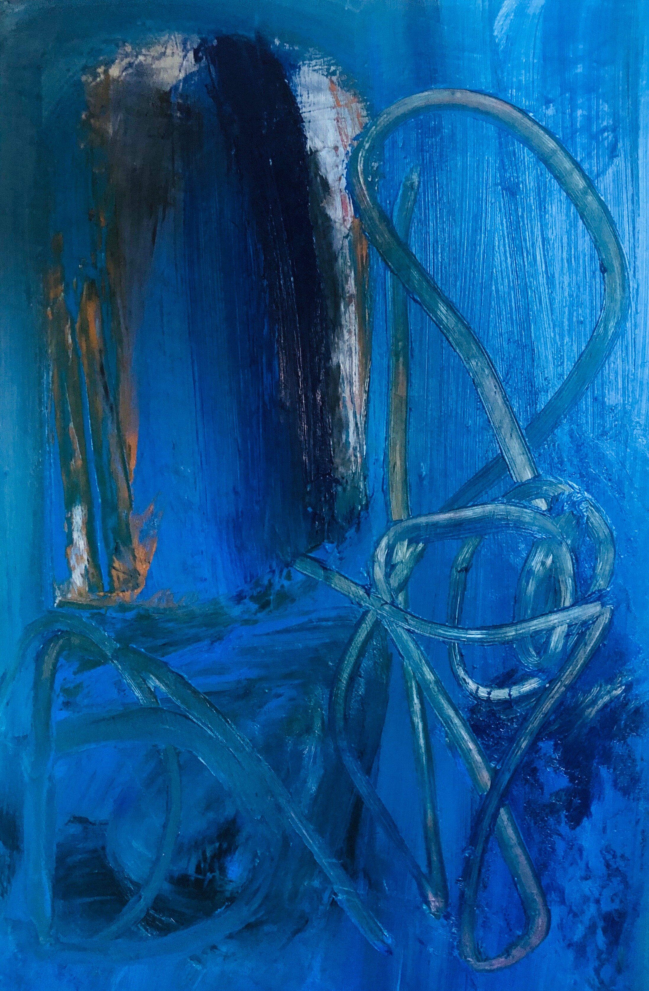 Sound, Oil on canvas, 36" x 24", 2020