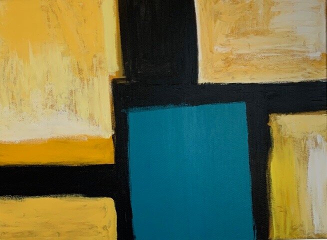 Untitled, Acrylic on canvas, 30" x 40", 2016 (Unavailable for purchase)