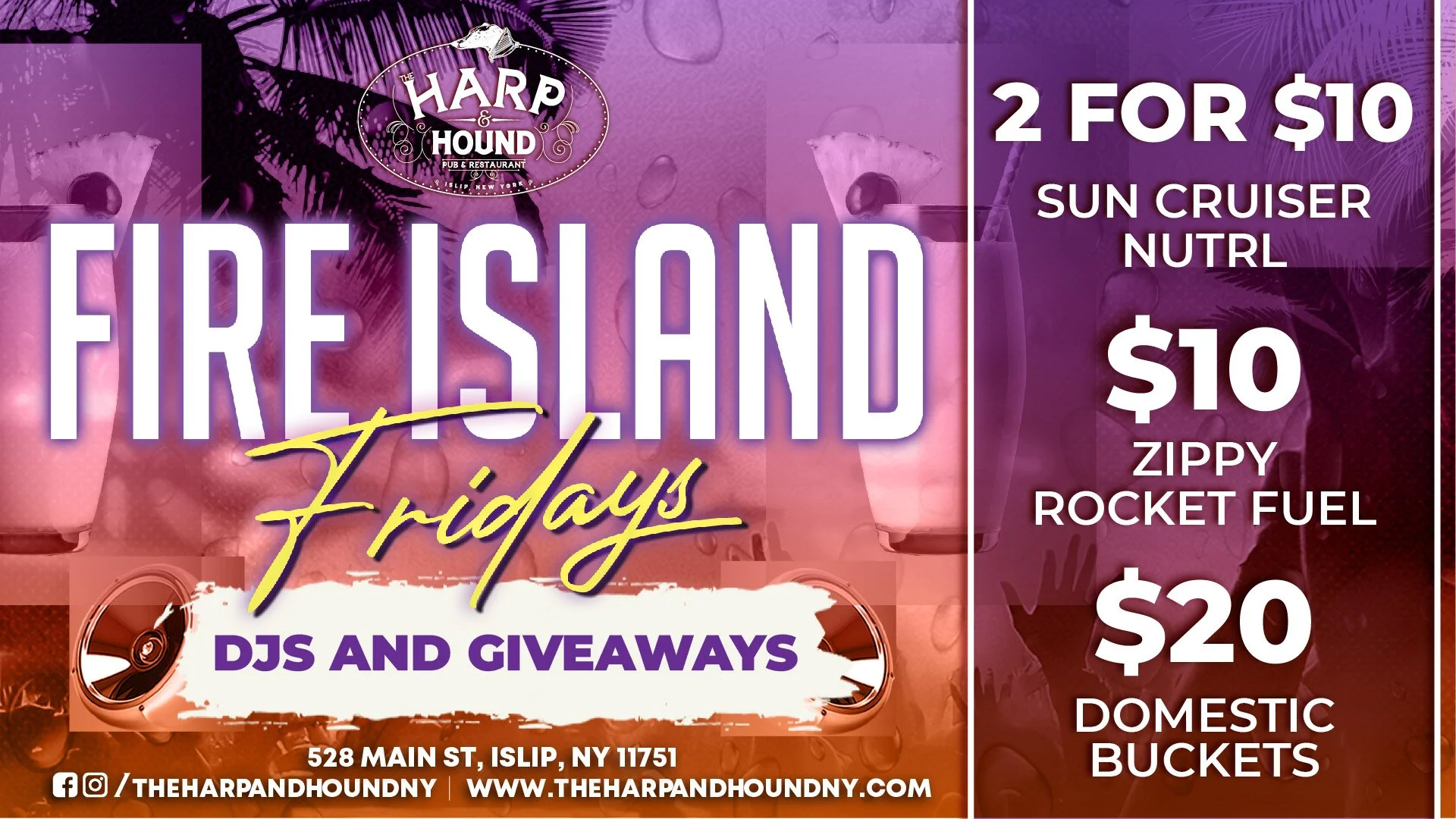 Fire Island Fridays