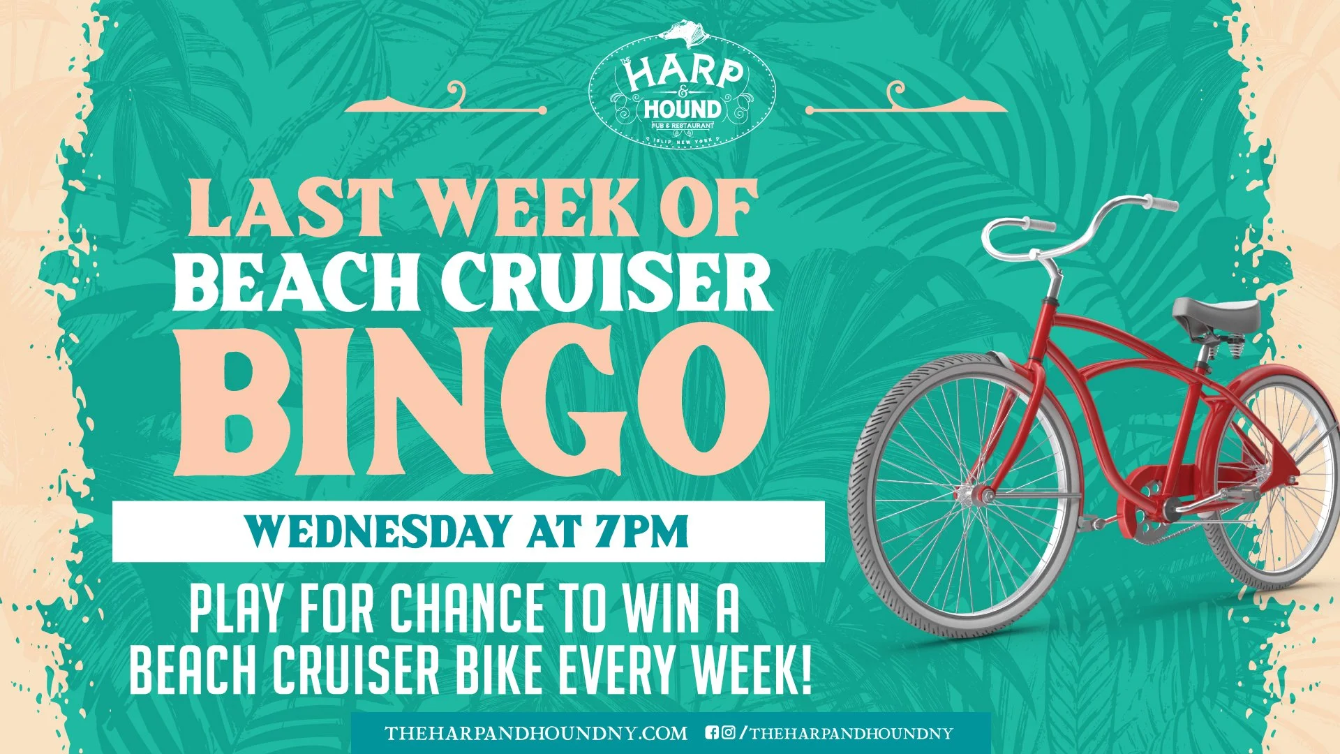 Beach Cruiser Bingo