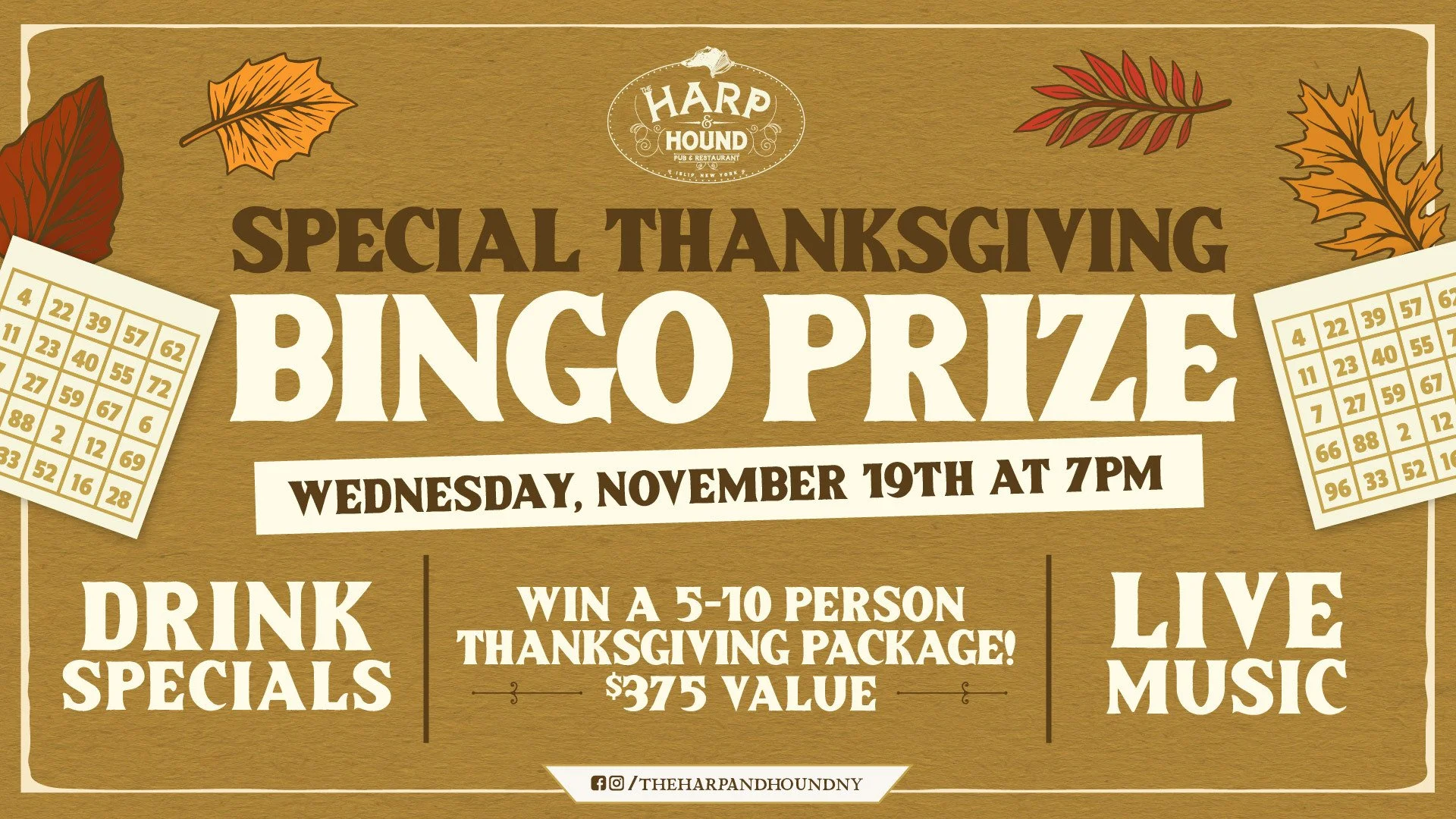 Thanksgiving Bingo