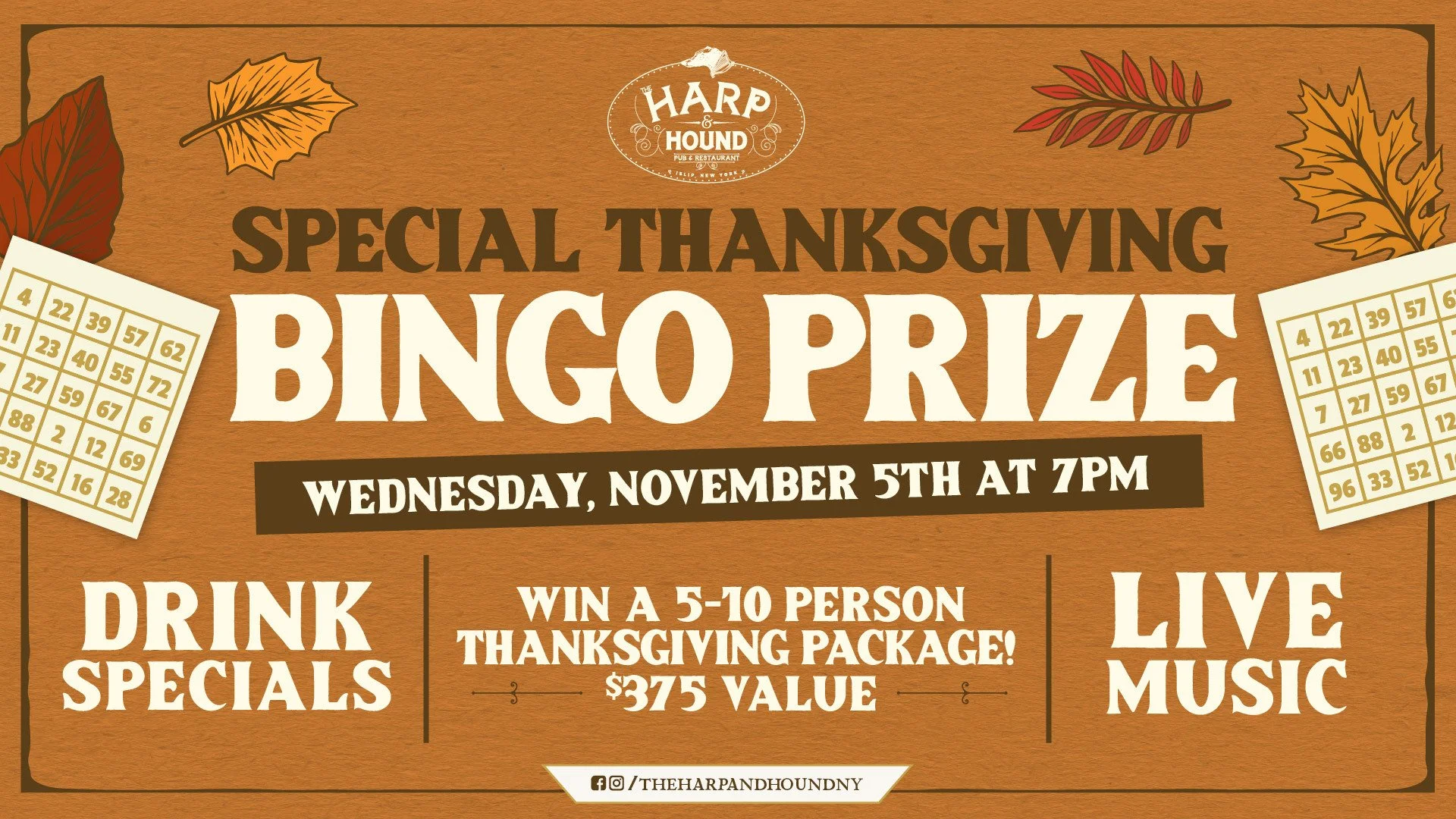 Thanksgiving Bingo