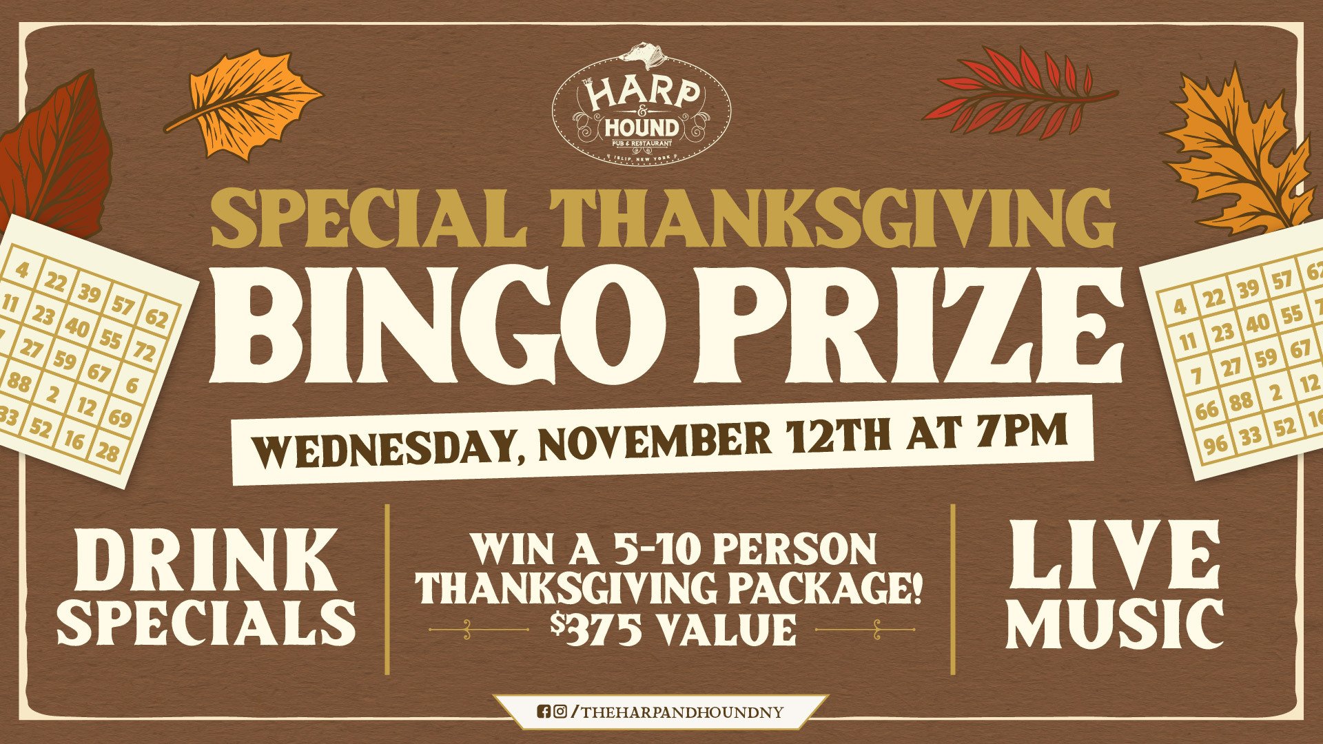Thanksgiving Bingo