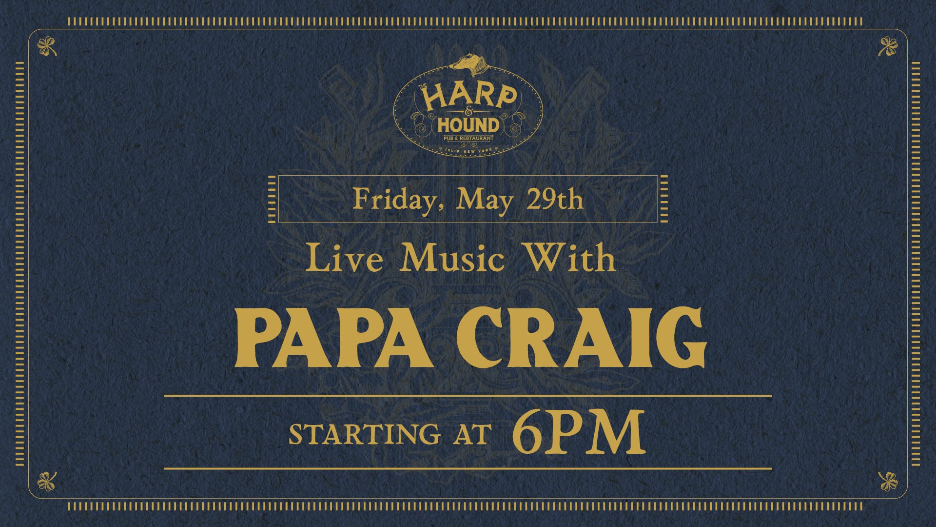 Live Music with Papa Craig