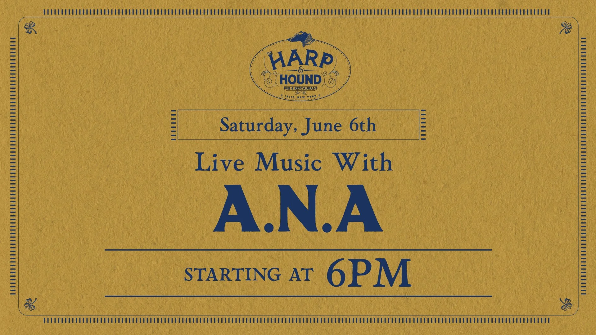 Live Music with A.N.A.
