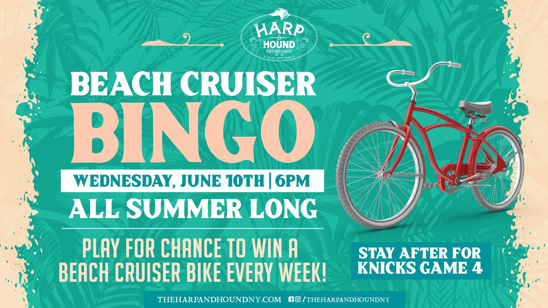 Beach Cruiser Bingo &amp; Knicks Game 4