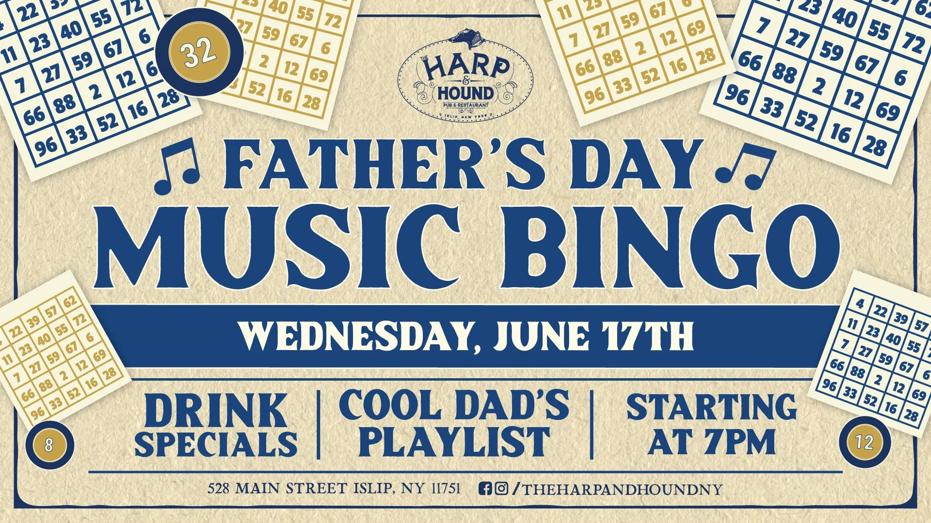 Father’s Day Music Bingo